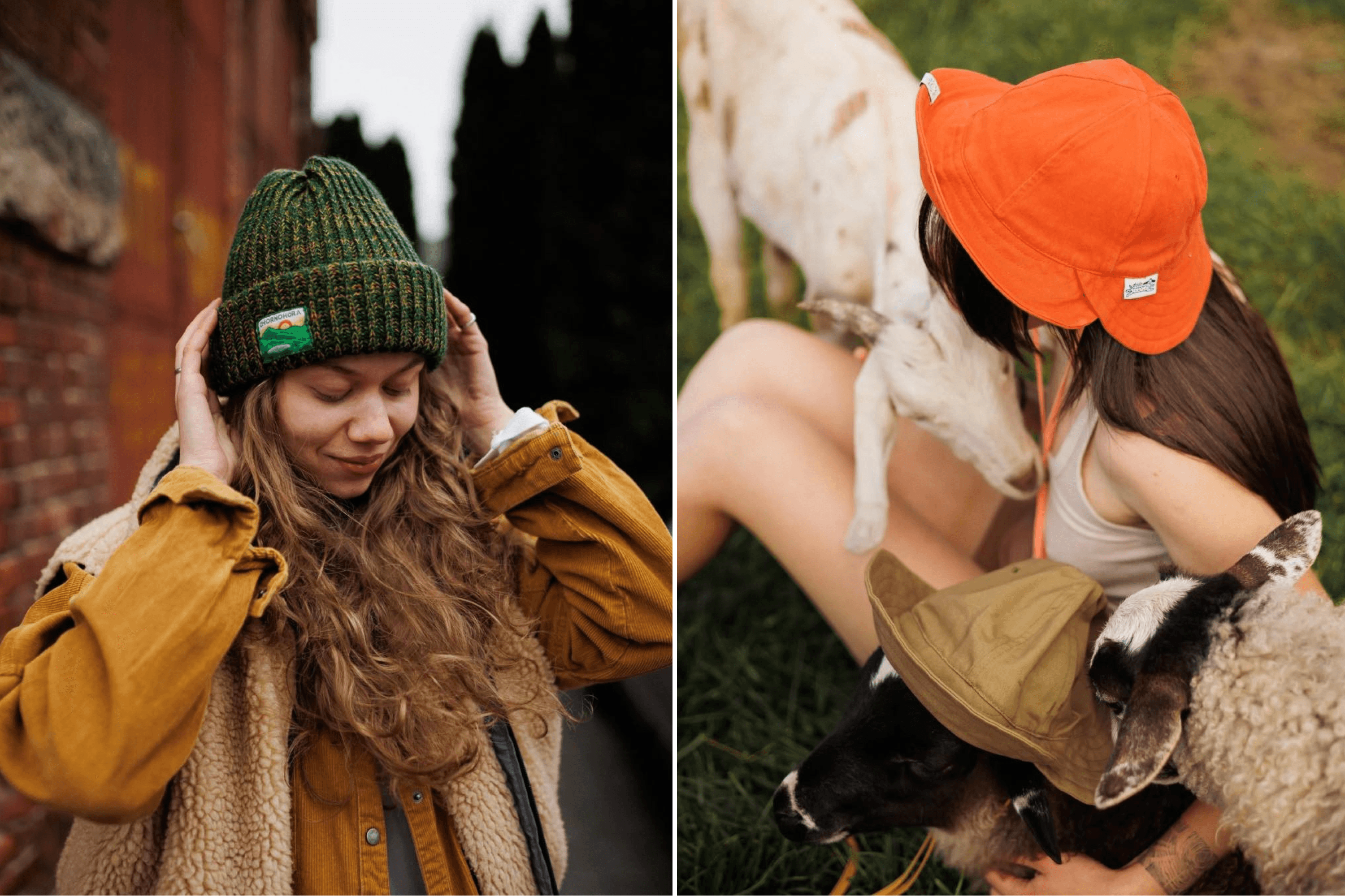 Hats by the Dodo Socks brand.