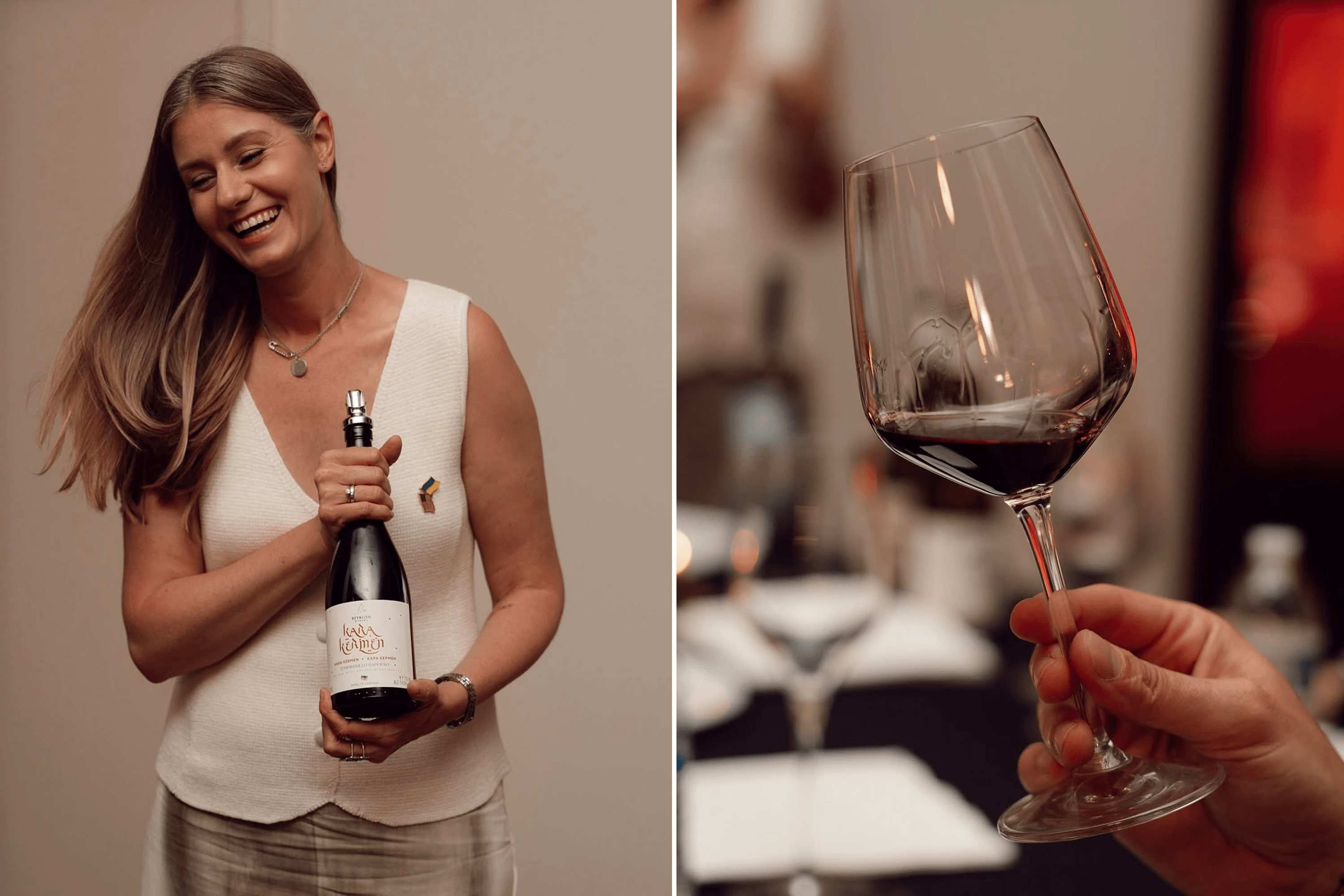 Some wines from the Beykush Winery brand.