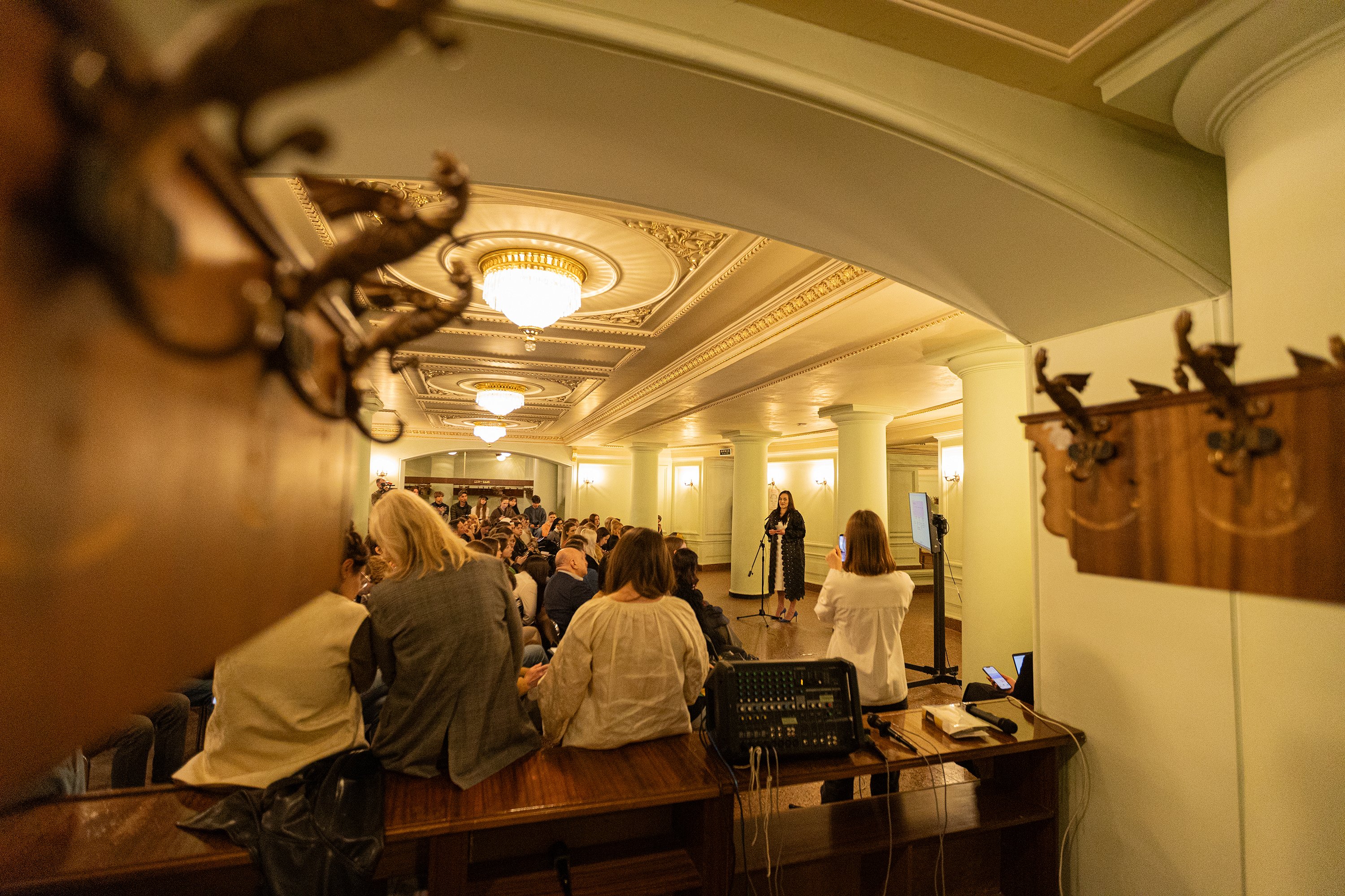 Presentation of the “Tysyachovesna” project at the National Opera of Ukraine.