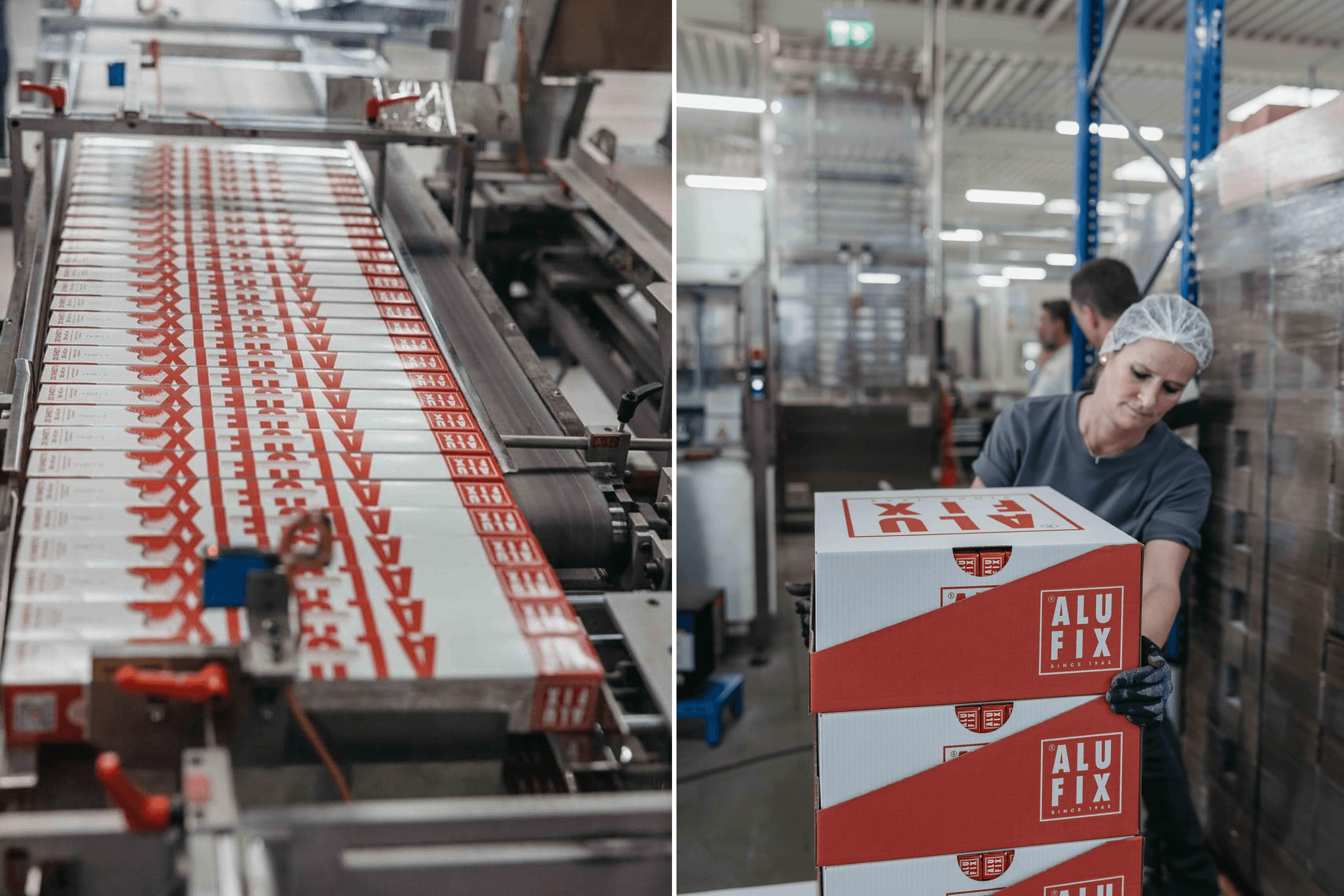 Alufix product manufacturing.