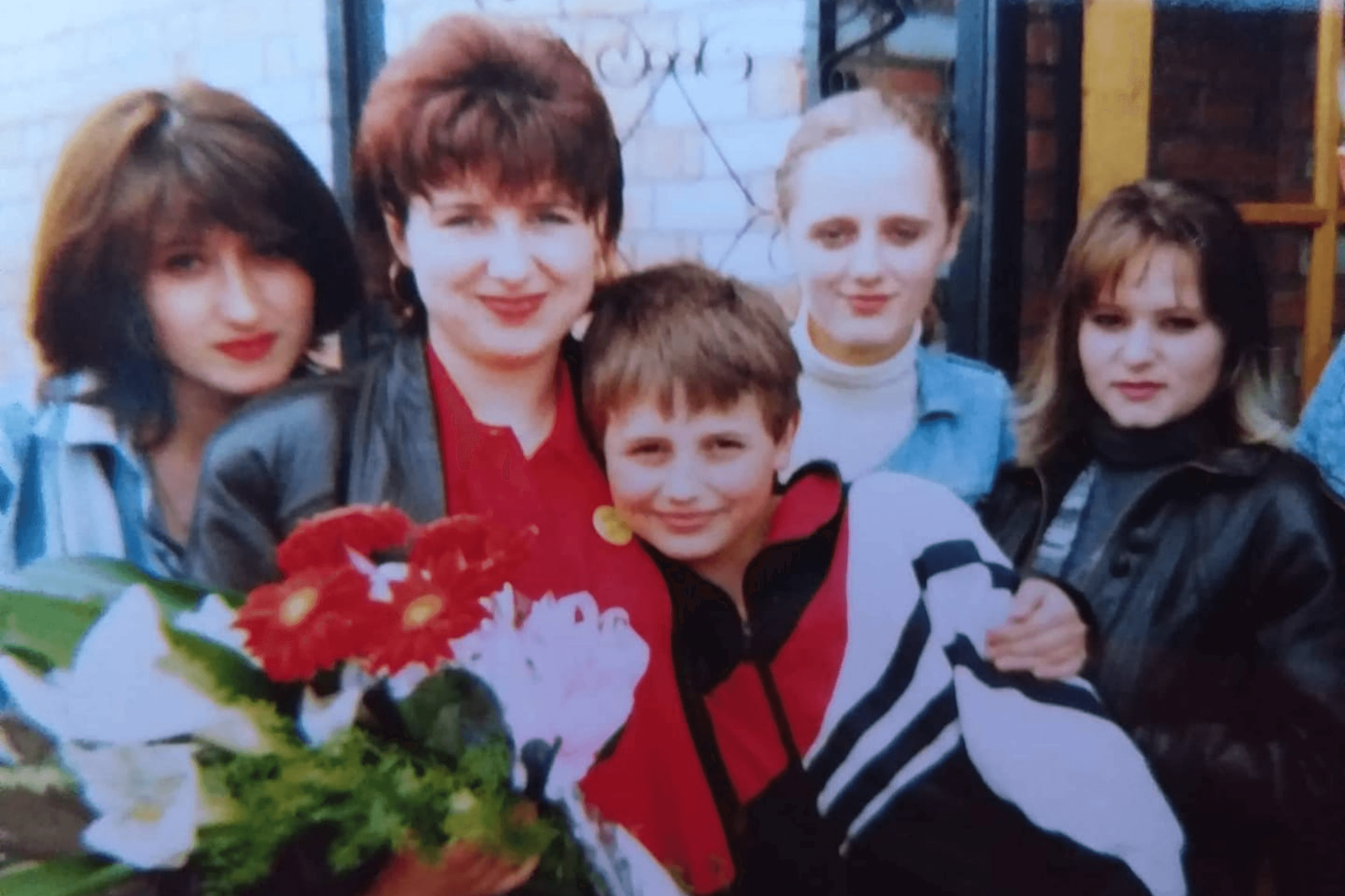 A 13-year-old Leonid Marushchak in an archival photo.