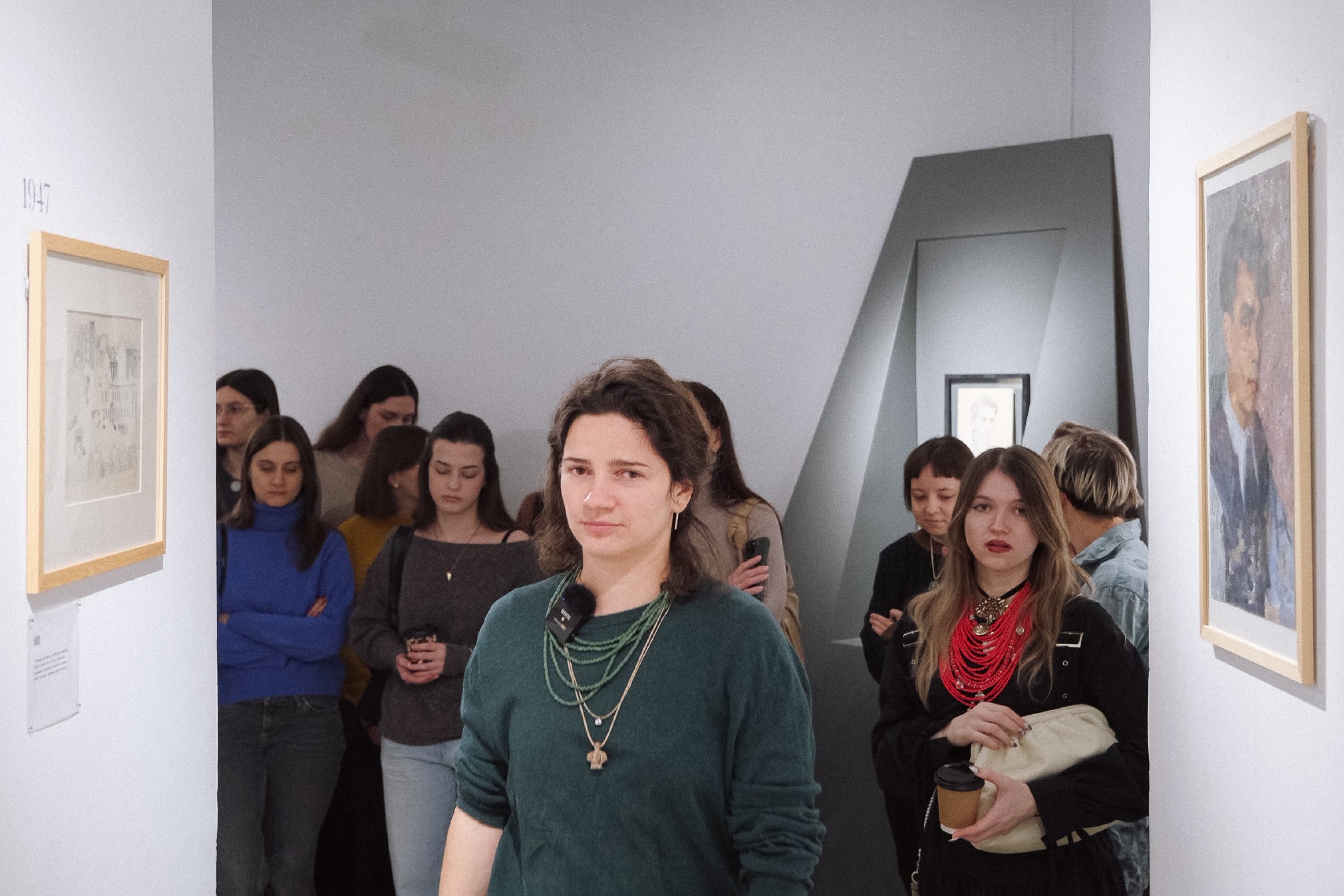 Leonid Marushchak and Olena Zaretska organized the exhibition “Zaretskyi’s Garden.”