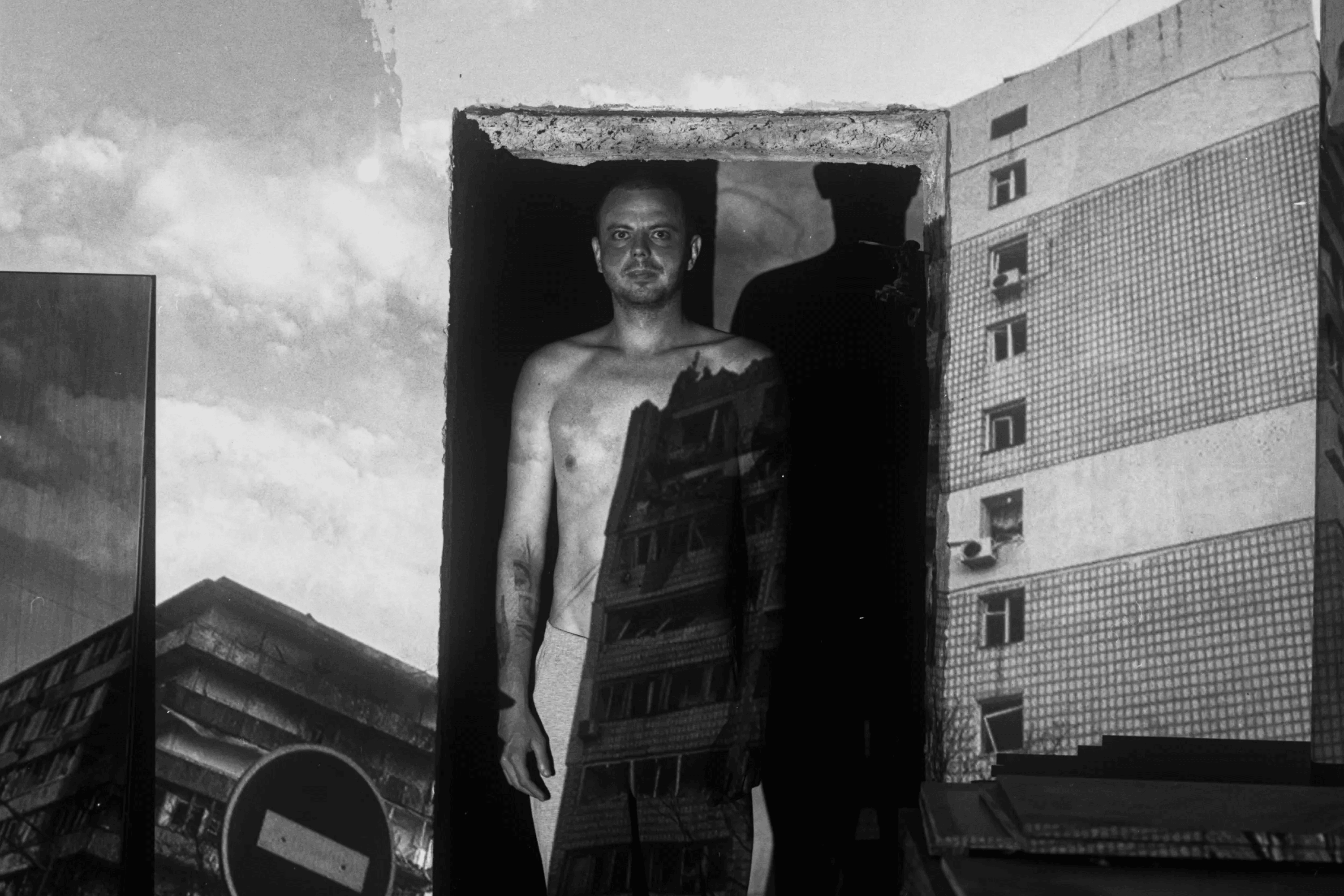 Photo from the series “Tattoos of War.” 2023–2024.