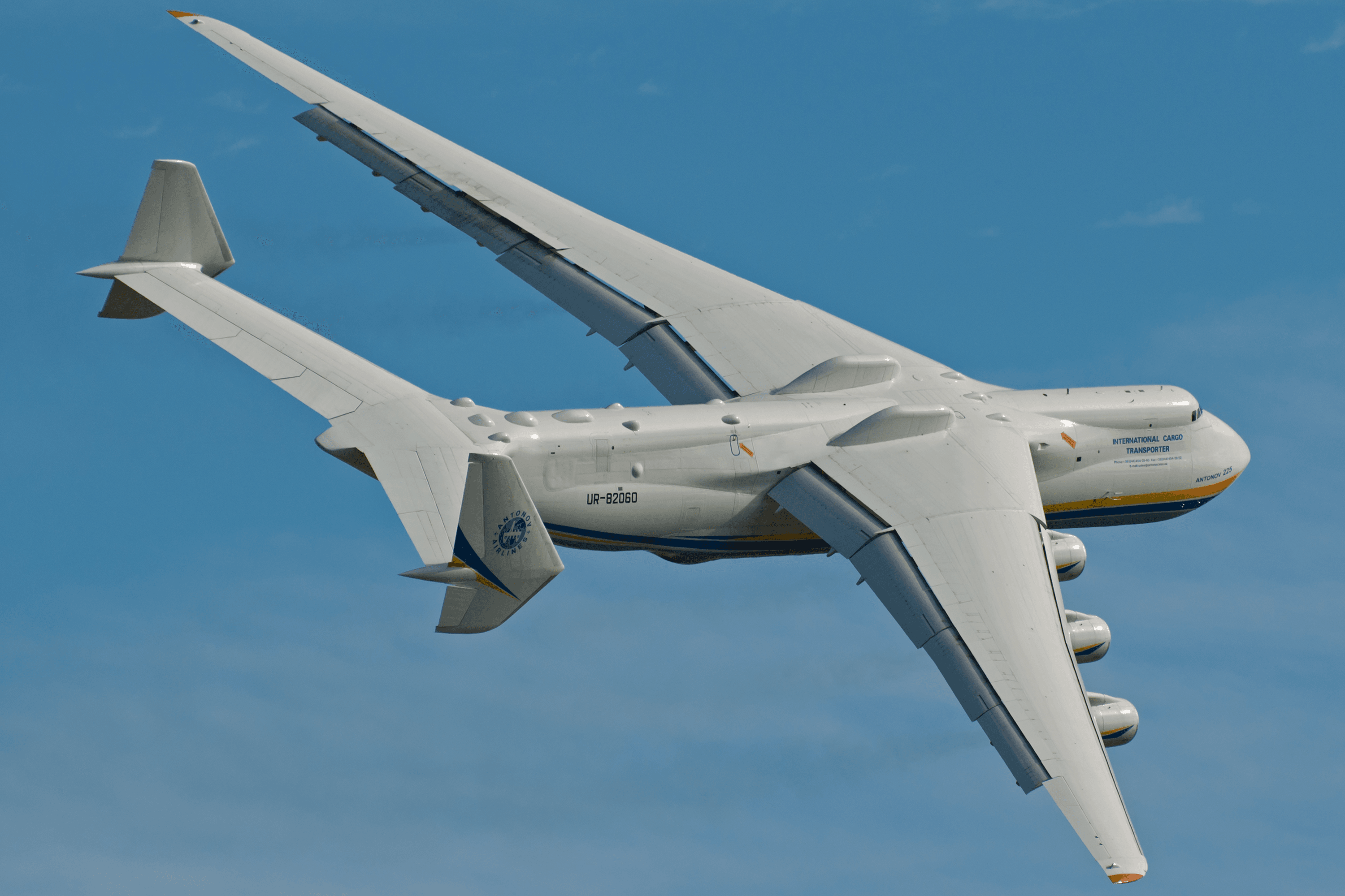 Mriya in flight 2015, photo, Vasiliy Koba, Courtesy Antonov Company.