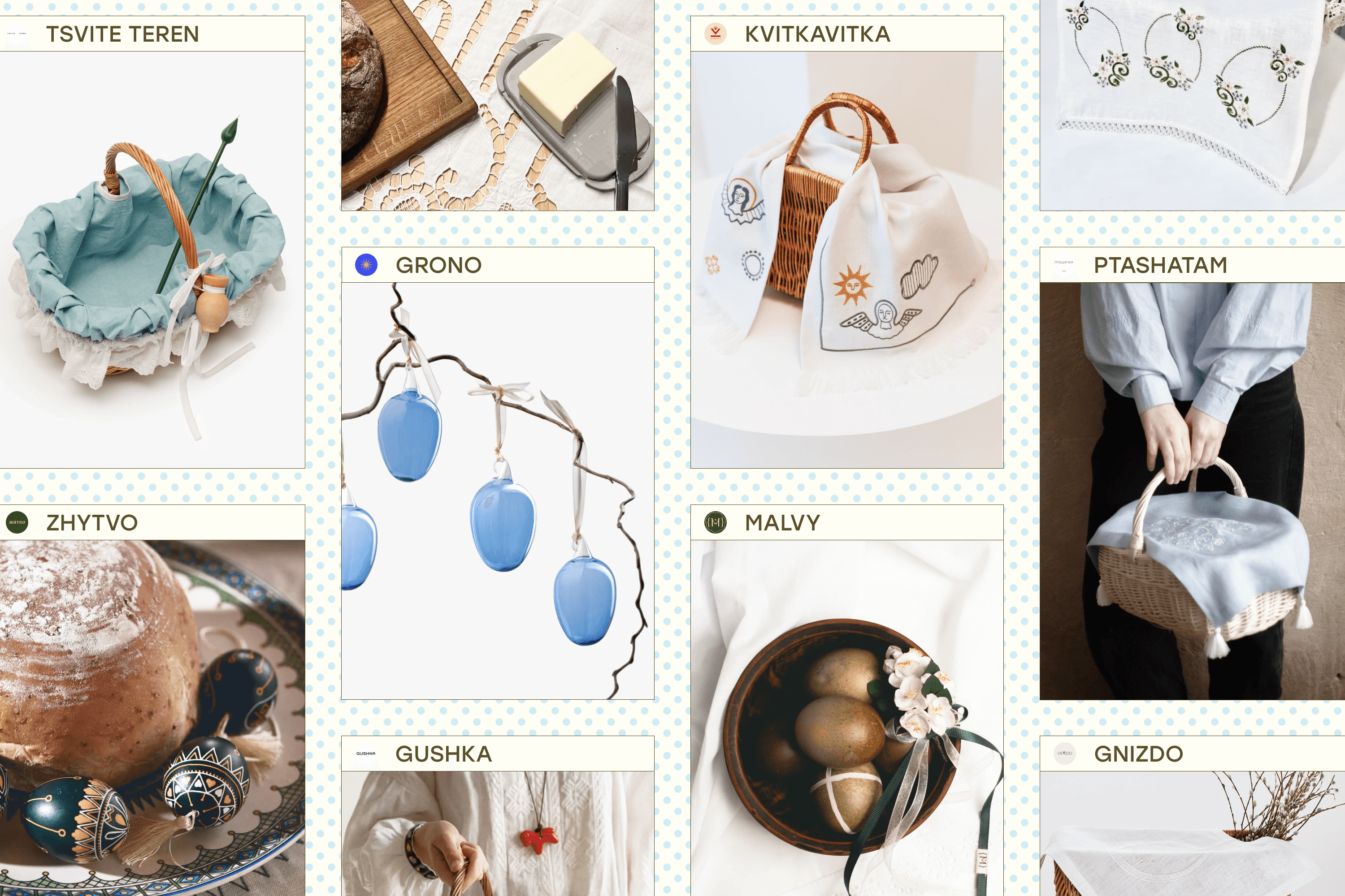 Anhelina Kotkova Easter preparation: 10 Ukrainian textile brands rooted in ancient folk traditions