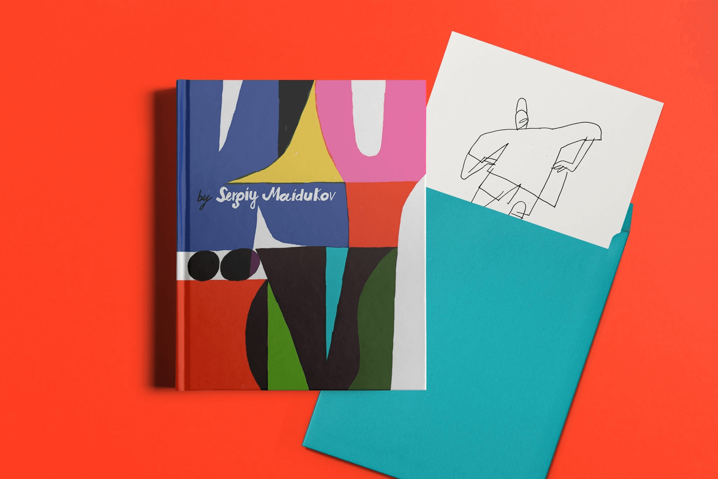 Sergiy Maidukov’s artist book about Kyiv, published by IST Publishing. May 2021.