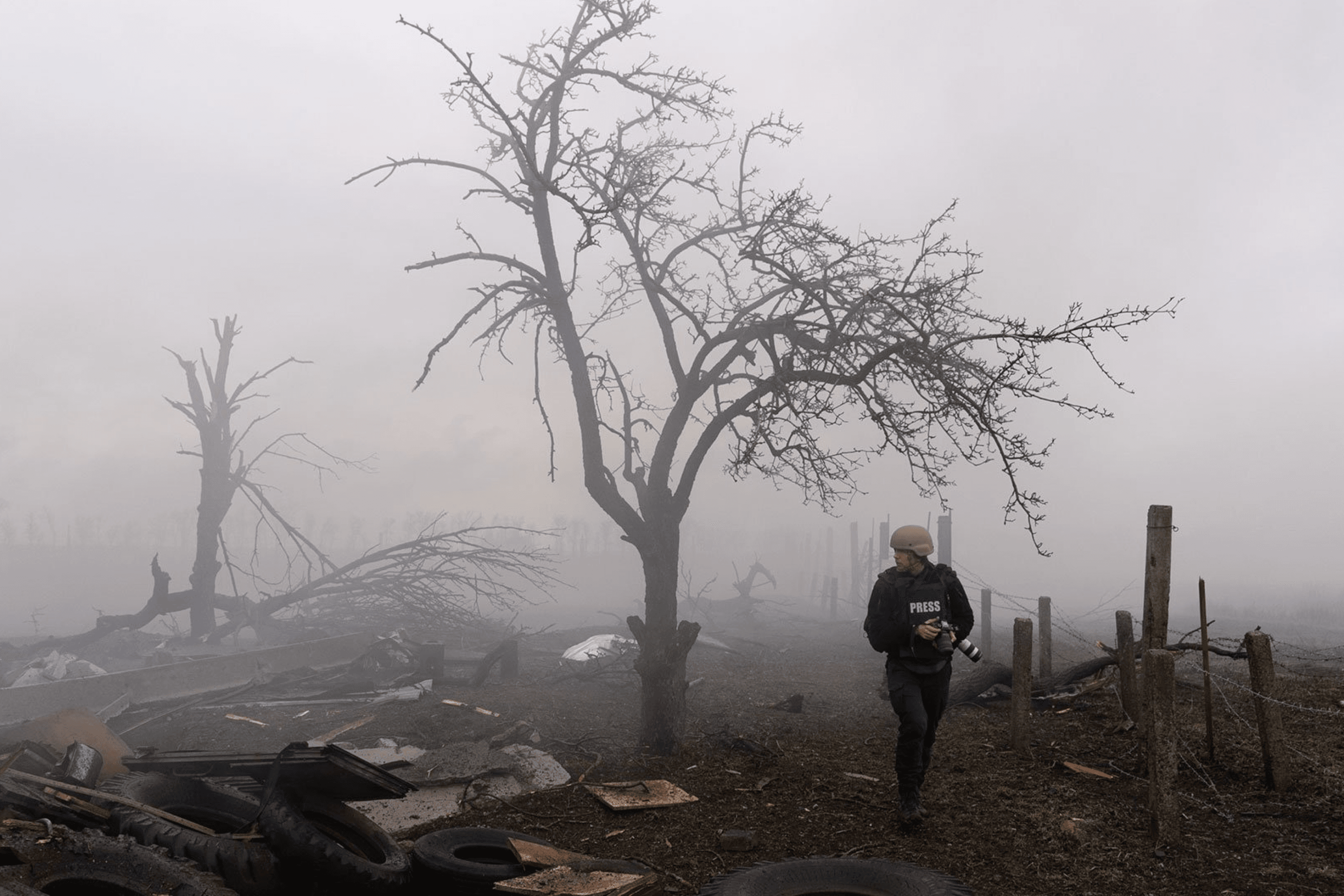 Cover for the film "20 Days in Mariupol" by photographer Mstislav Chernov. What’s happening on the front lines, and how Ukrainians live behind them: powerful images by 12 Ukrainian photographers