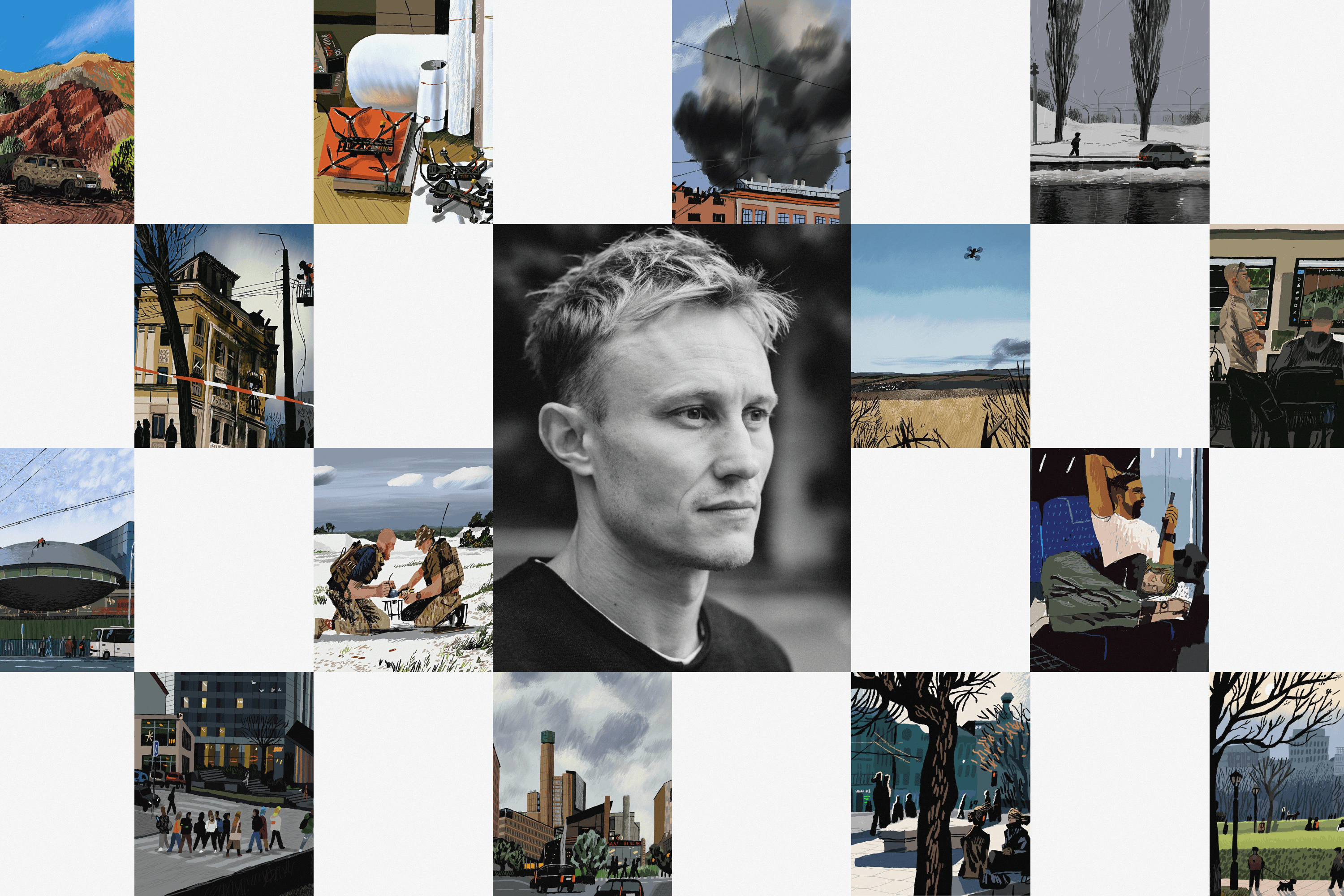 Sergiy Maidukov. “The only thing I want is to live to see the moment when Russia is held accountable for its crimes.” A major interview with illustrator Serhiy Maidukov