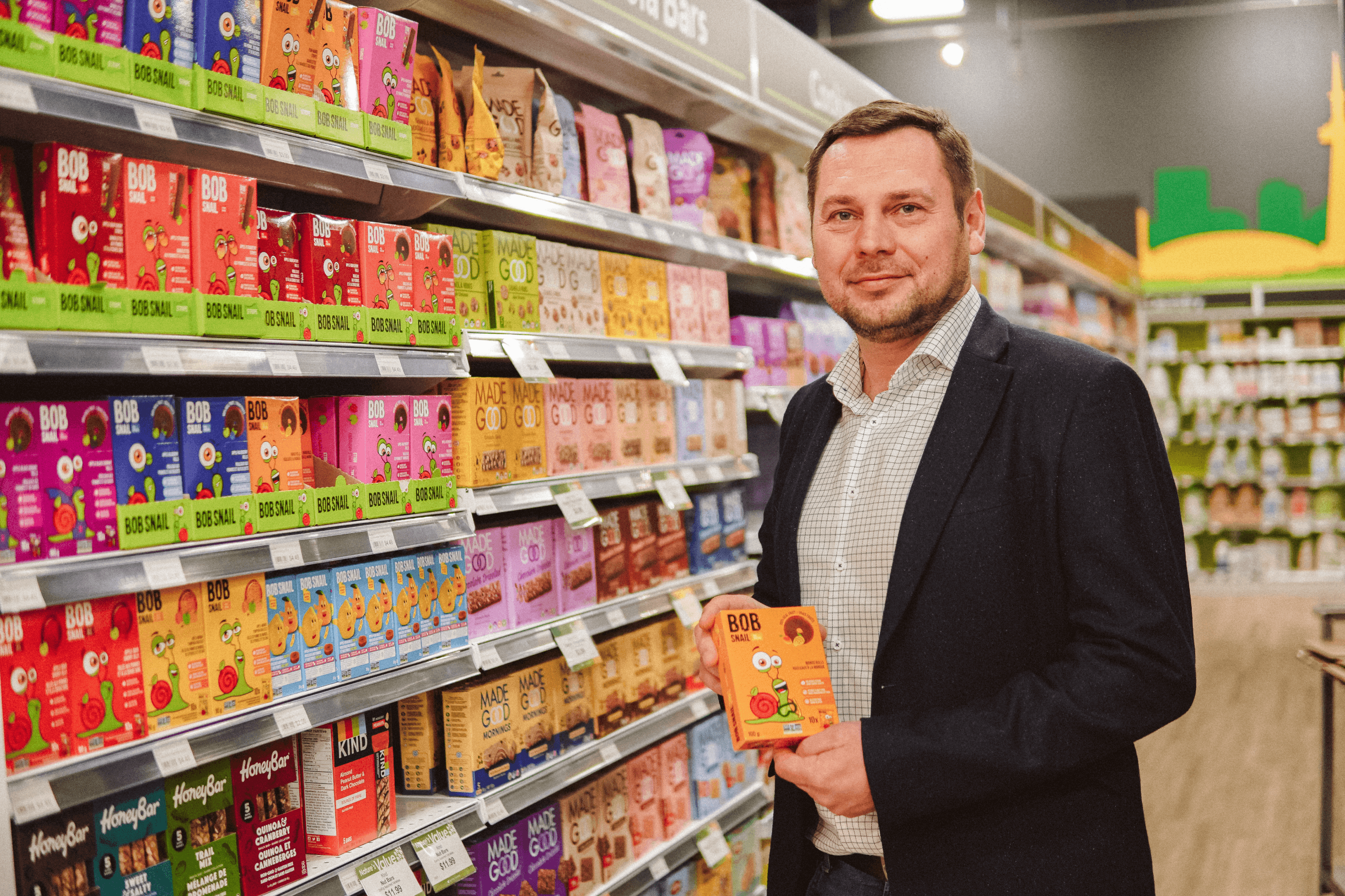 How Bob Snail, a Ukrainian healthy snack brand, became a hit in Canadian stores: a conversation with the company’s CEO in Canada, Dmytro Shugaiev