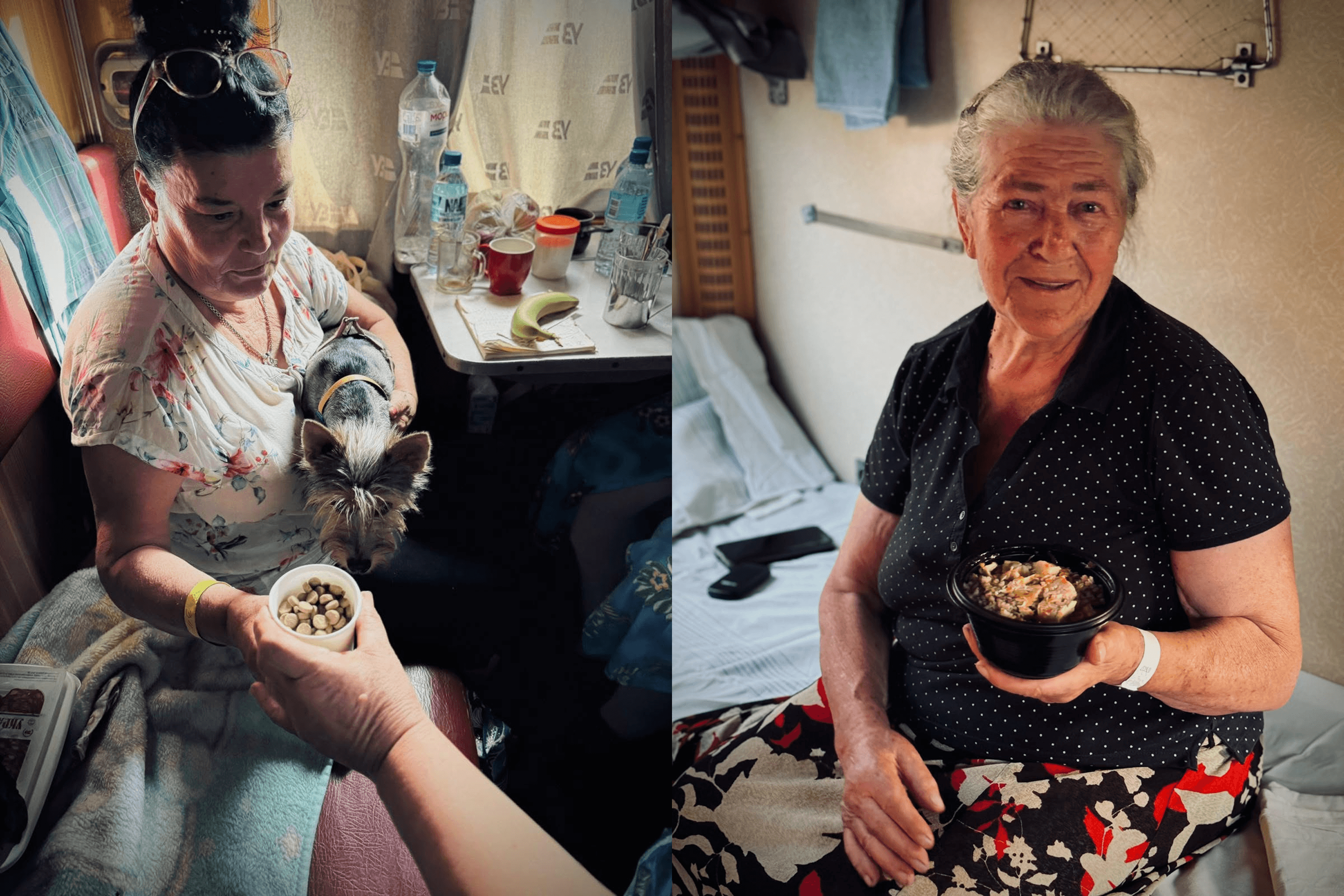 World Central Kitchen provides meals to passengers on Ukrzaliznytsia evacuation trains. August 2024.