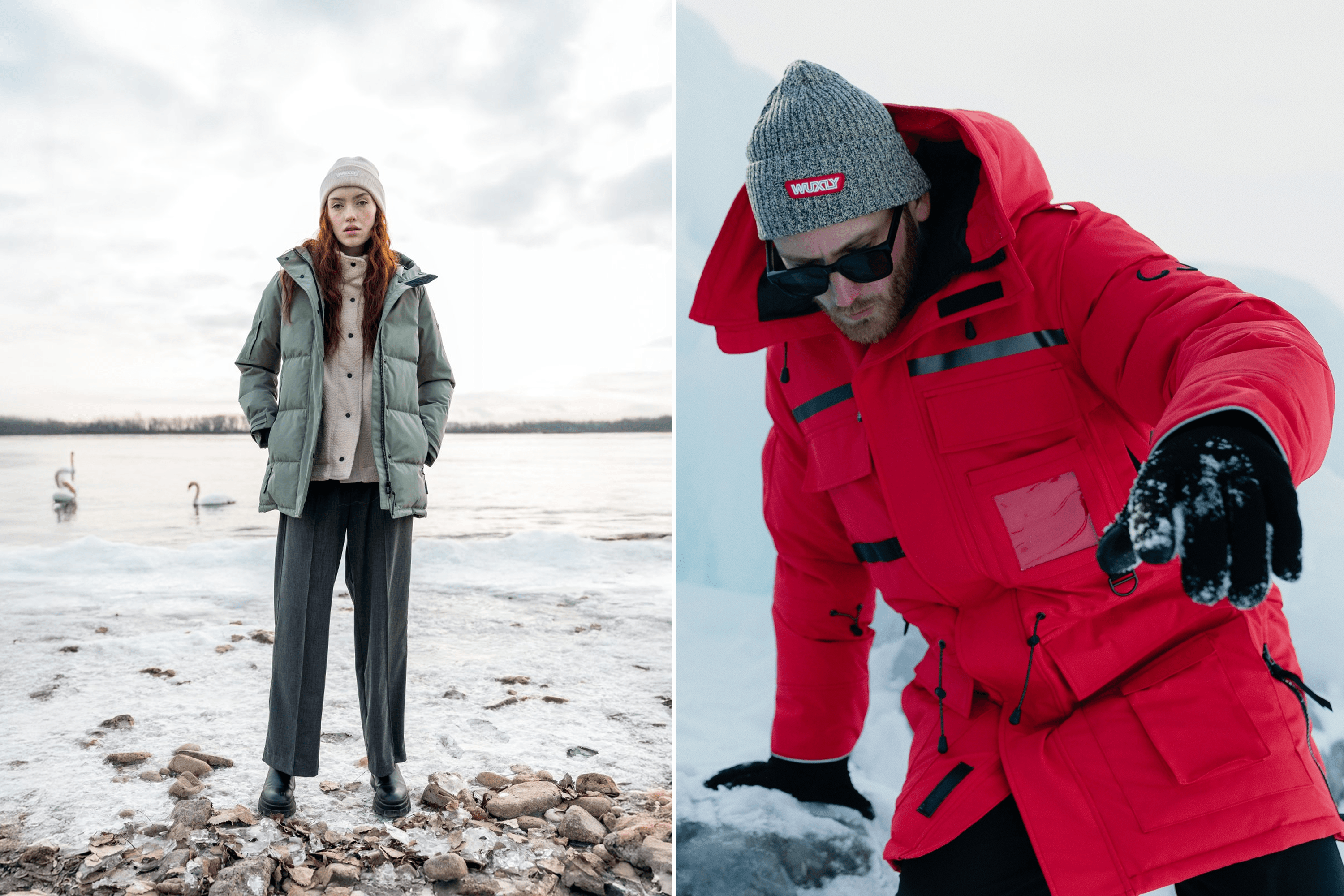 Some pieces by the Wuxly brand.