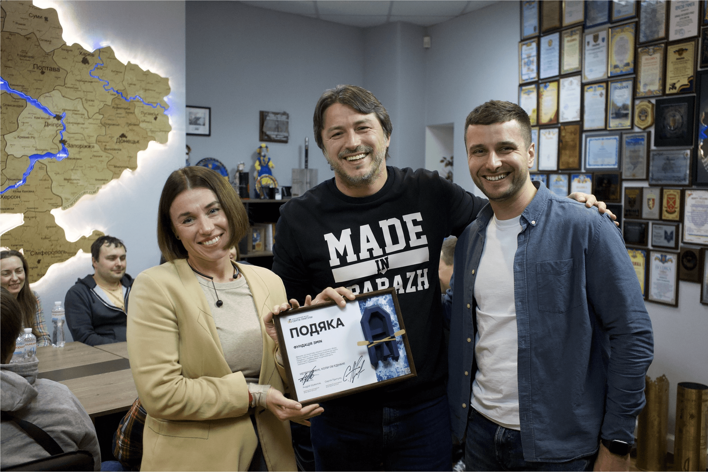 Thanks to the collaboration of the Serhiy Prytula Foundation, the ЗМІN Foundation, and 11 responsible businesses, 26 motor boats by a Ukrainian manufacturer were purchased and delivered to the Defense Forces — the result of a joint investment, coordination, and communication campaign.