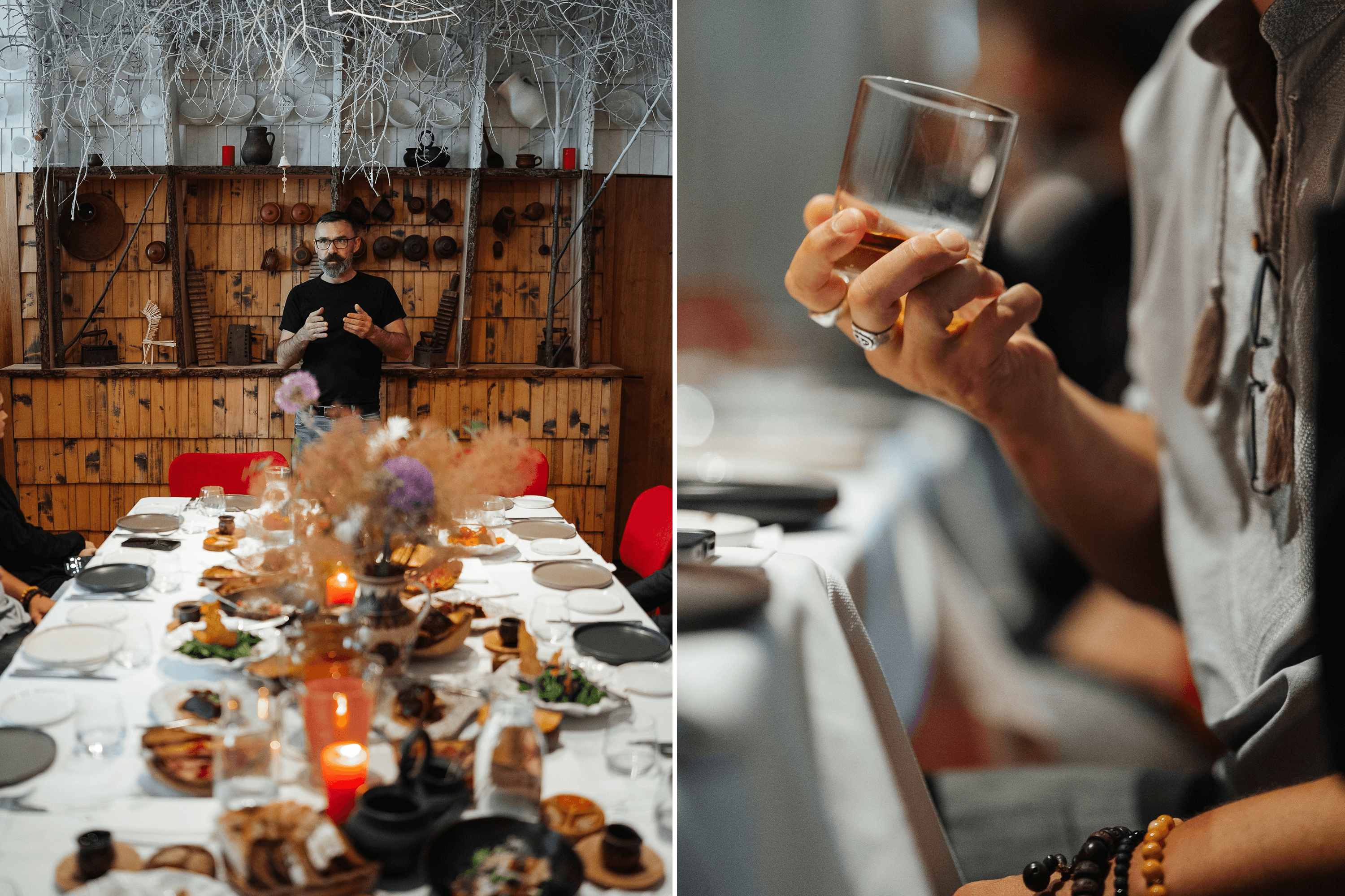 Tasting of contabas in an institution 100 years ago.