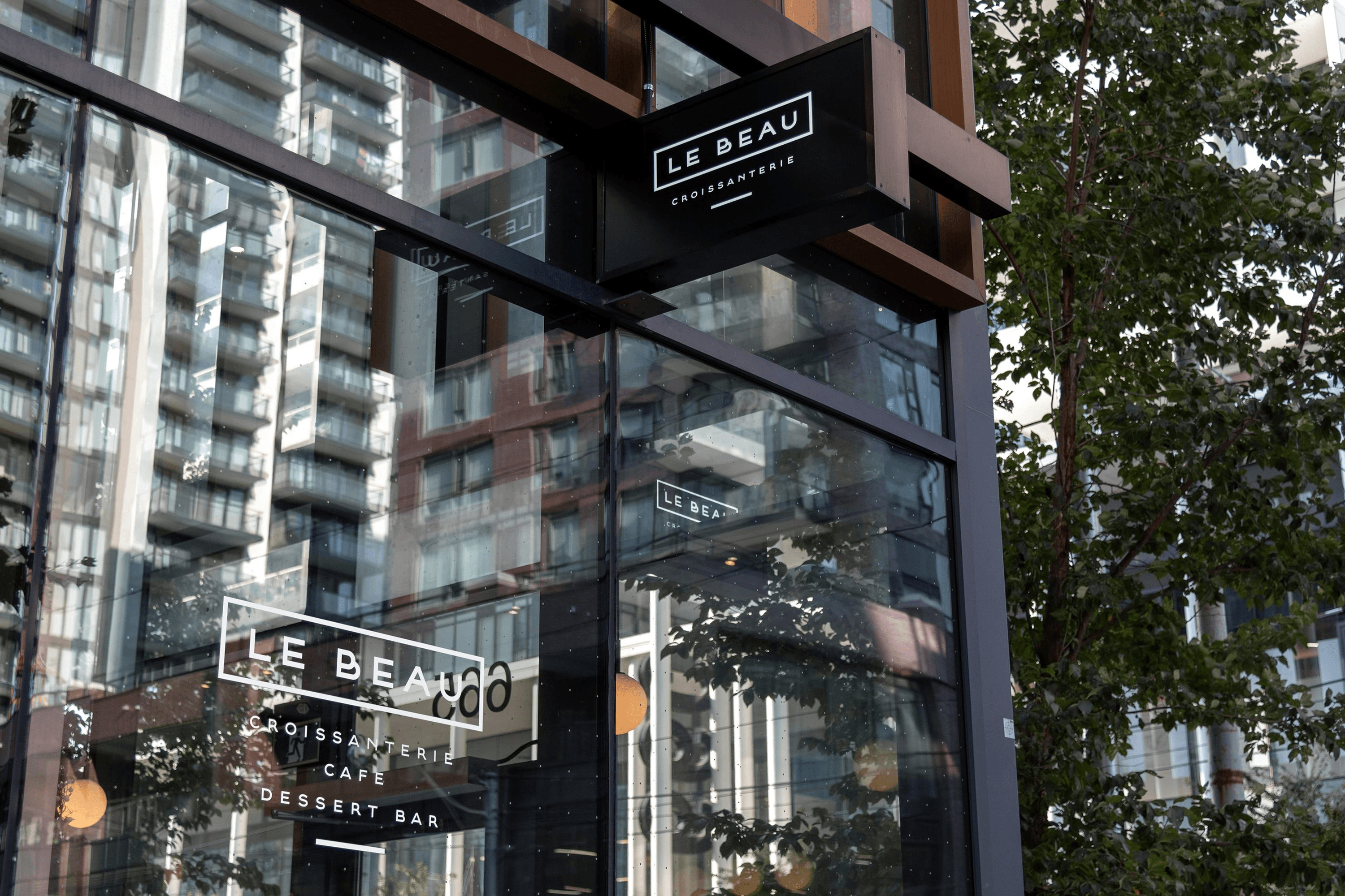 The design was created by Gutsulyak.Studio for Le Beau Lab in 2018–2023.