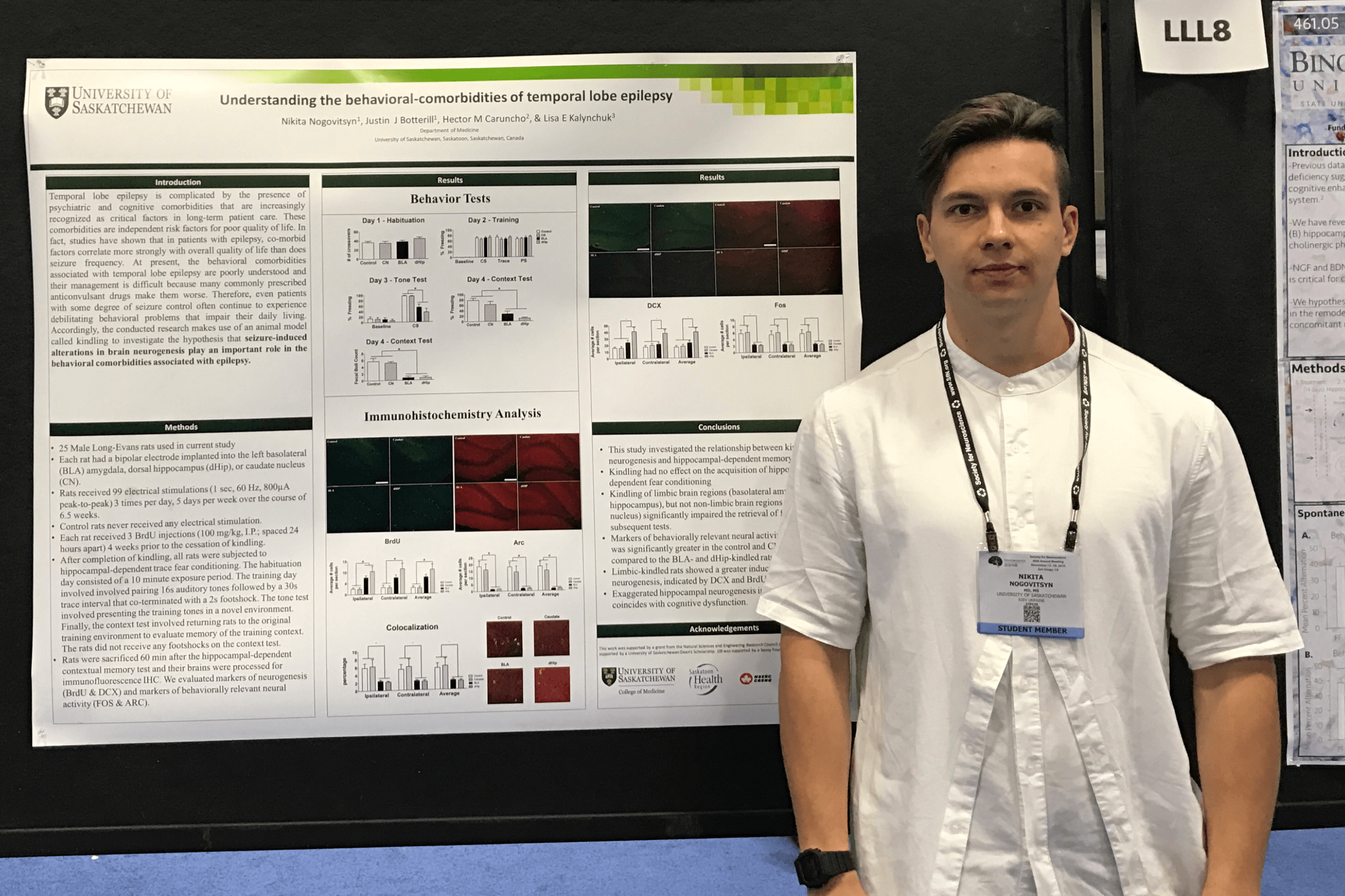 Nikita Nogovitsyn at the University of Saskatchewan.