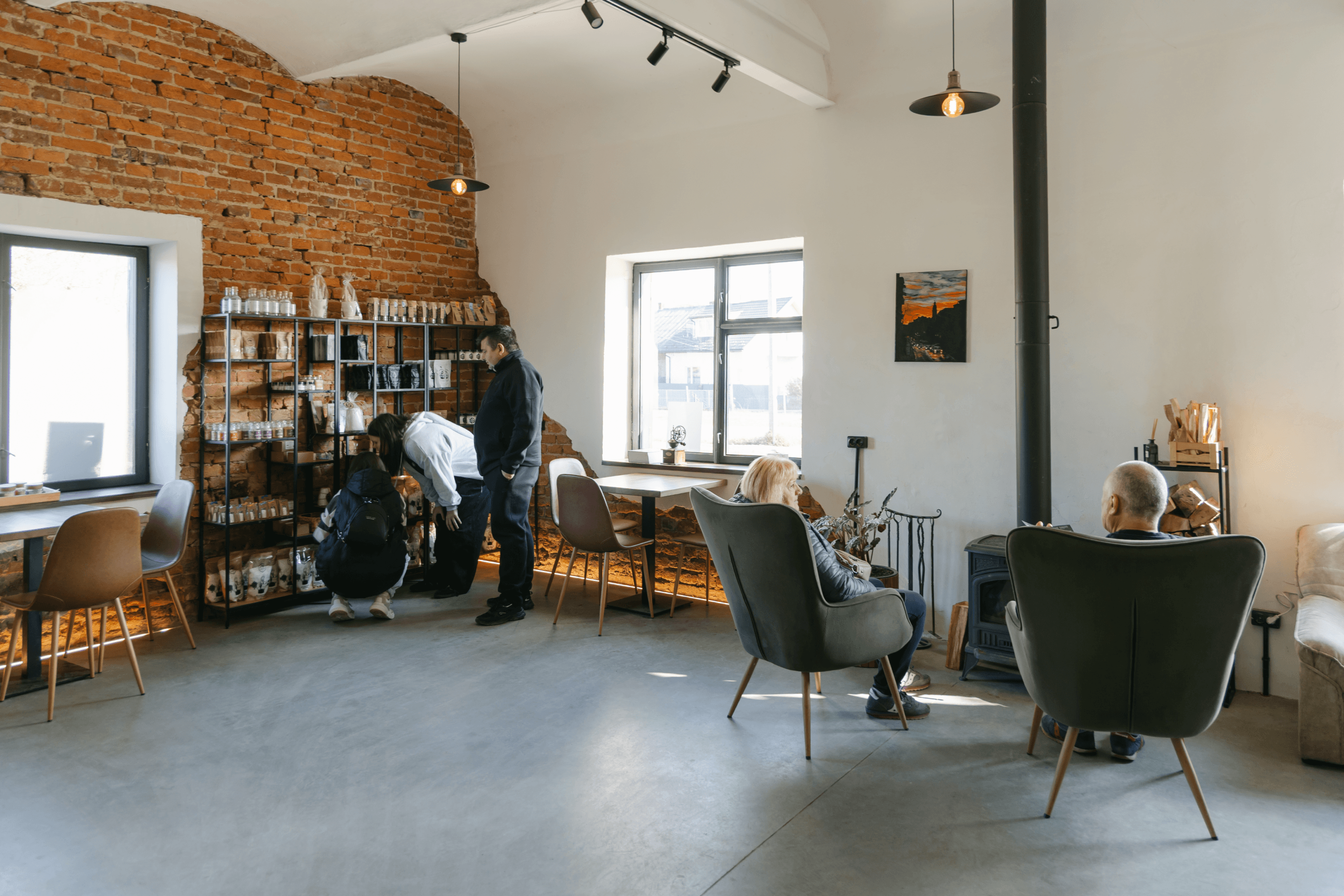 The Drohobych Saltworks souvenir shop (interior).