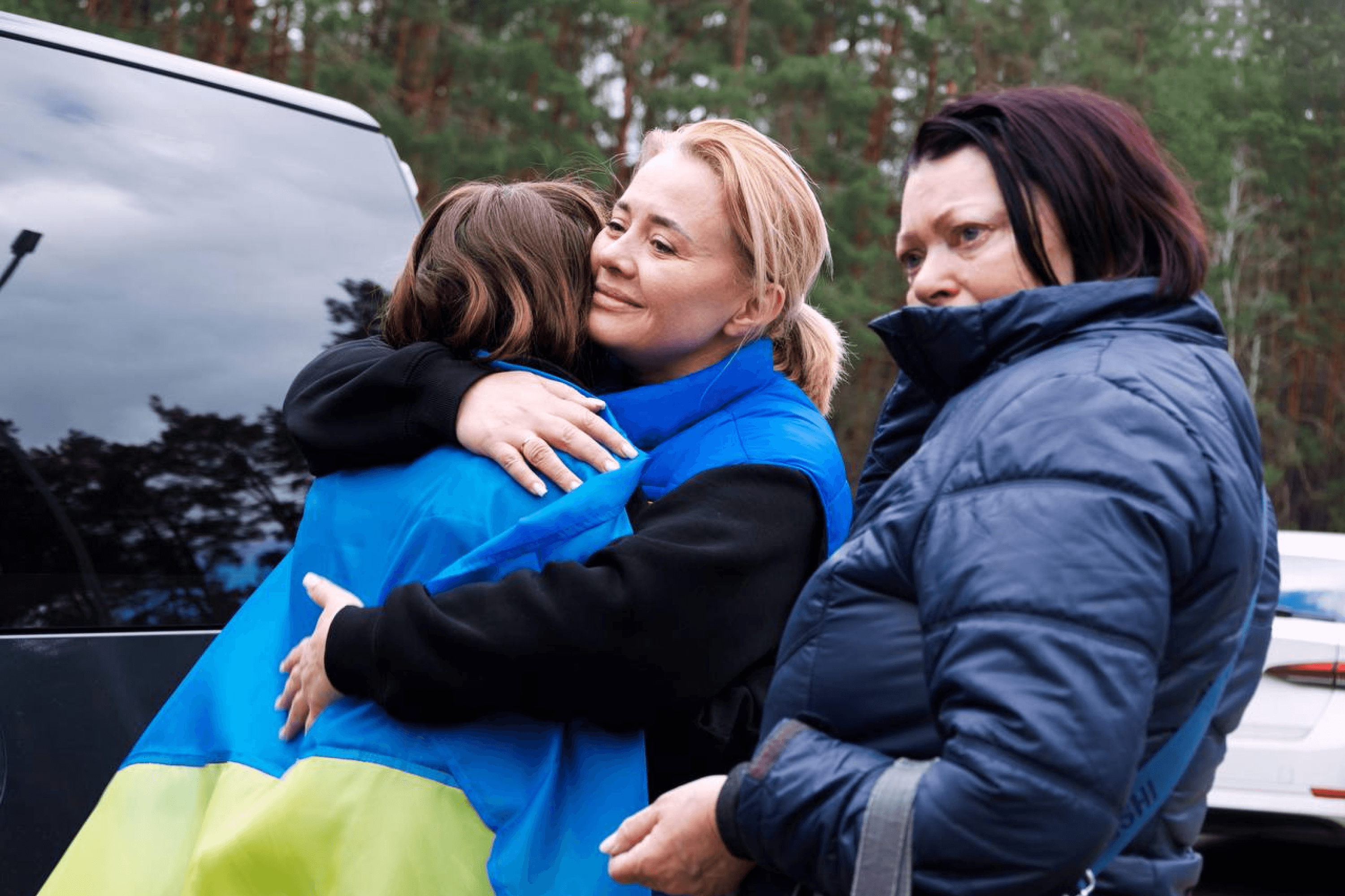 The return of Ukrainian children from territories temporarily occupied by Russia.
