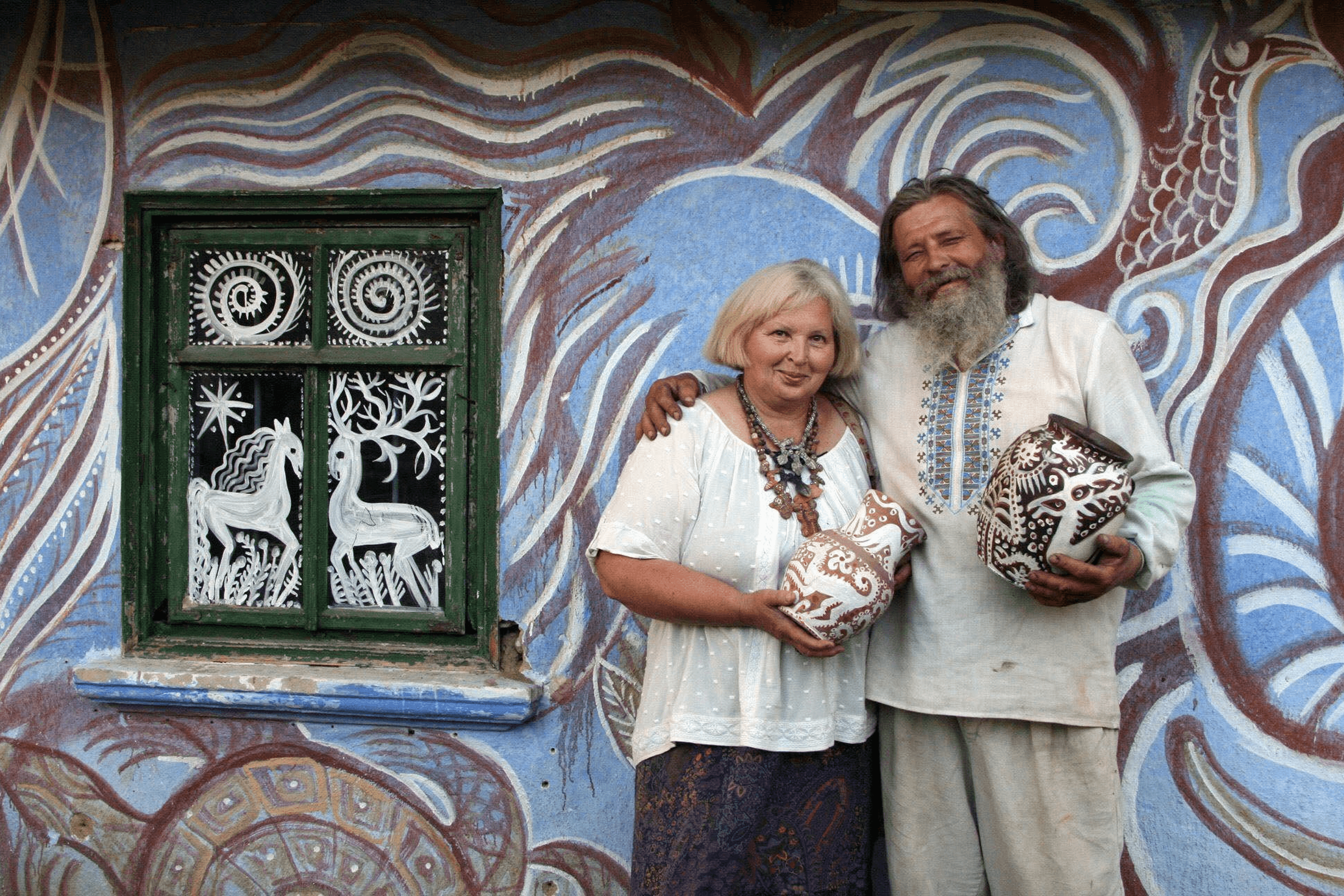 Daria Alyoshkina’s parents, Oleksii and Liudmyla Alyoshkin.
