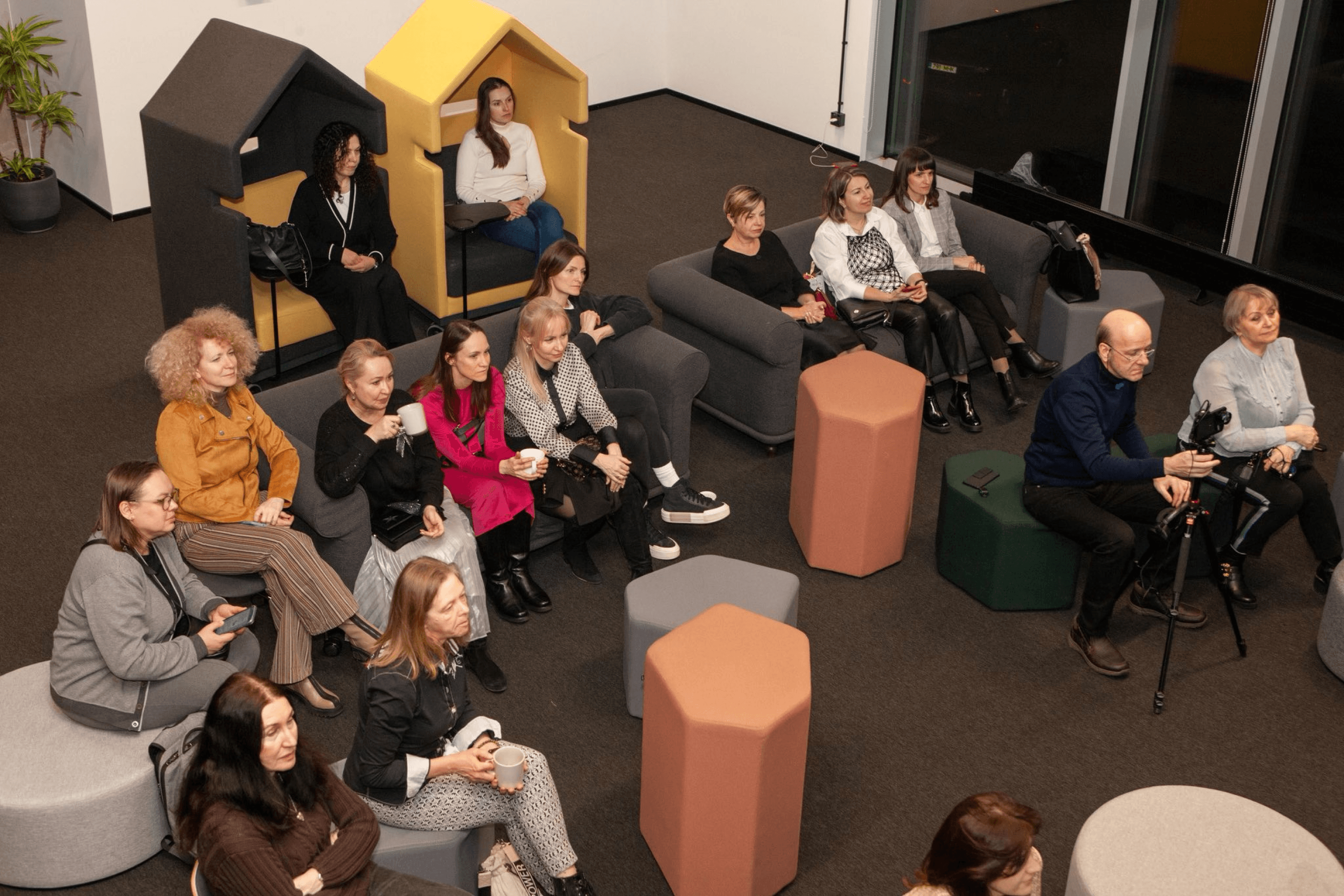 Audience at the event.