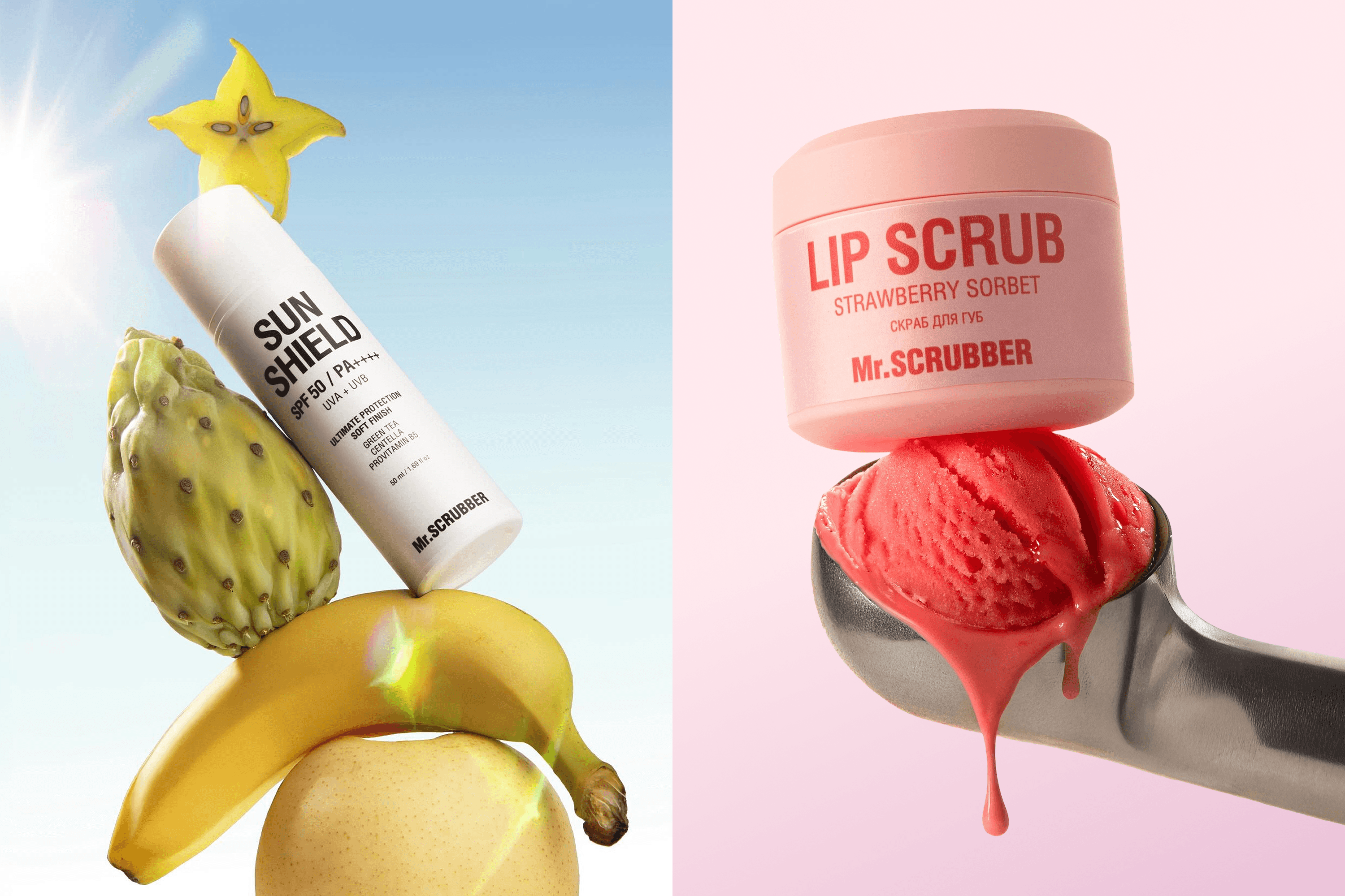 Some products from the Mr.SCRUBBER product range.