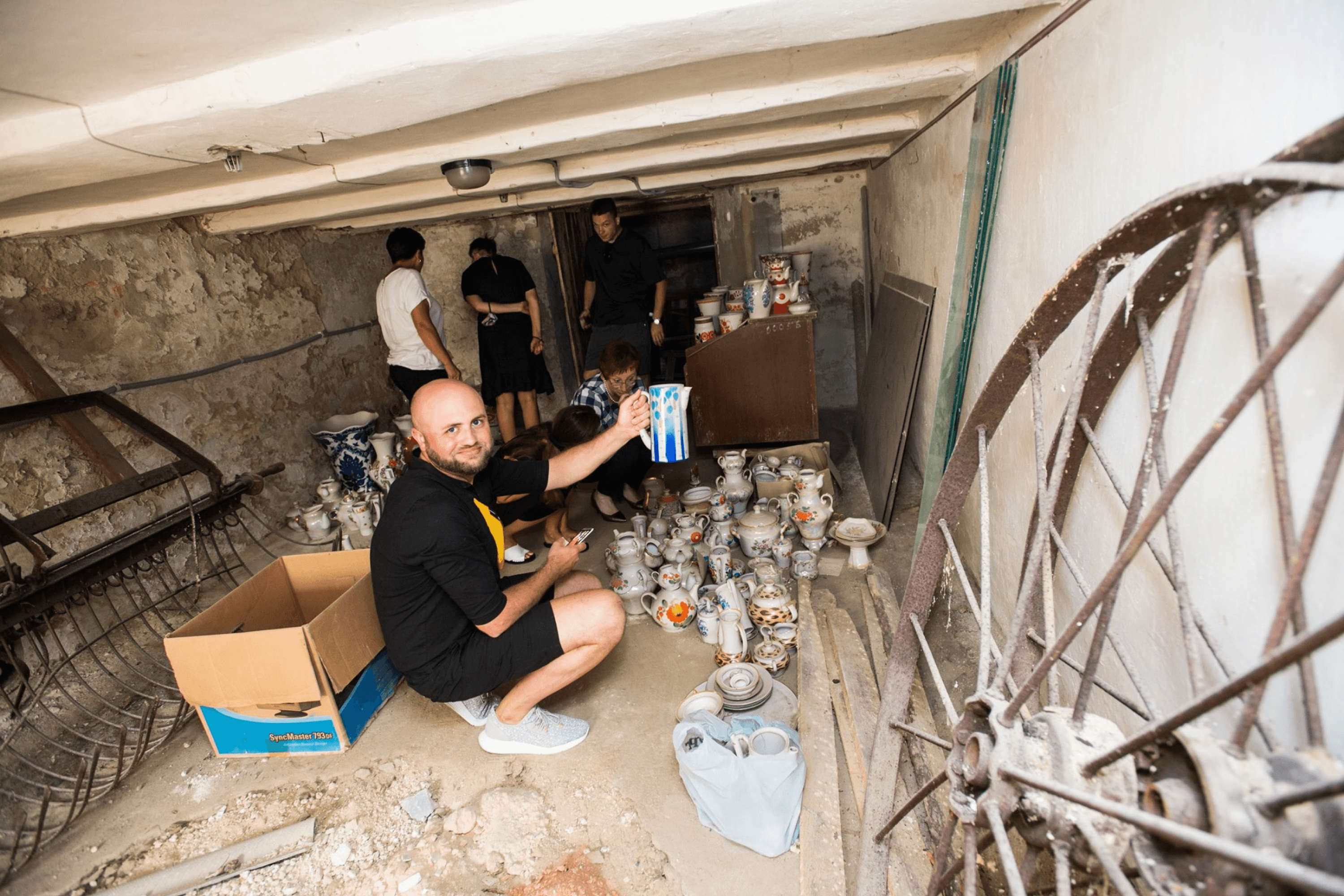 Leonid Marushchak and the team of “The Museum is Open for Renovation” work with various museums.