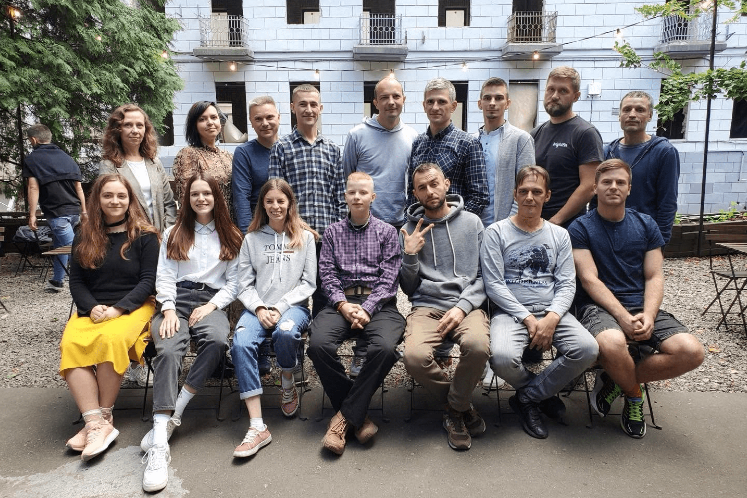 The team of IT company Data Ocean. 2021.