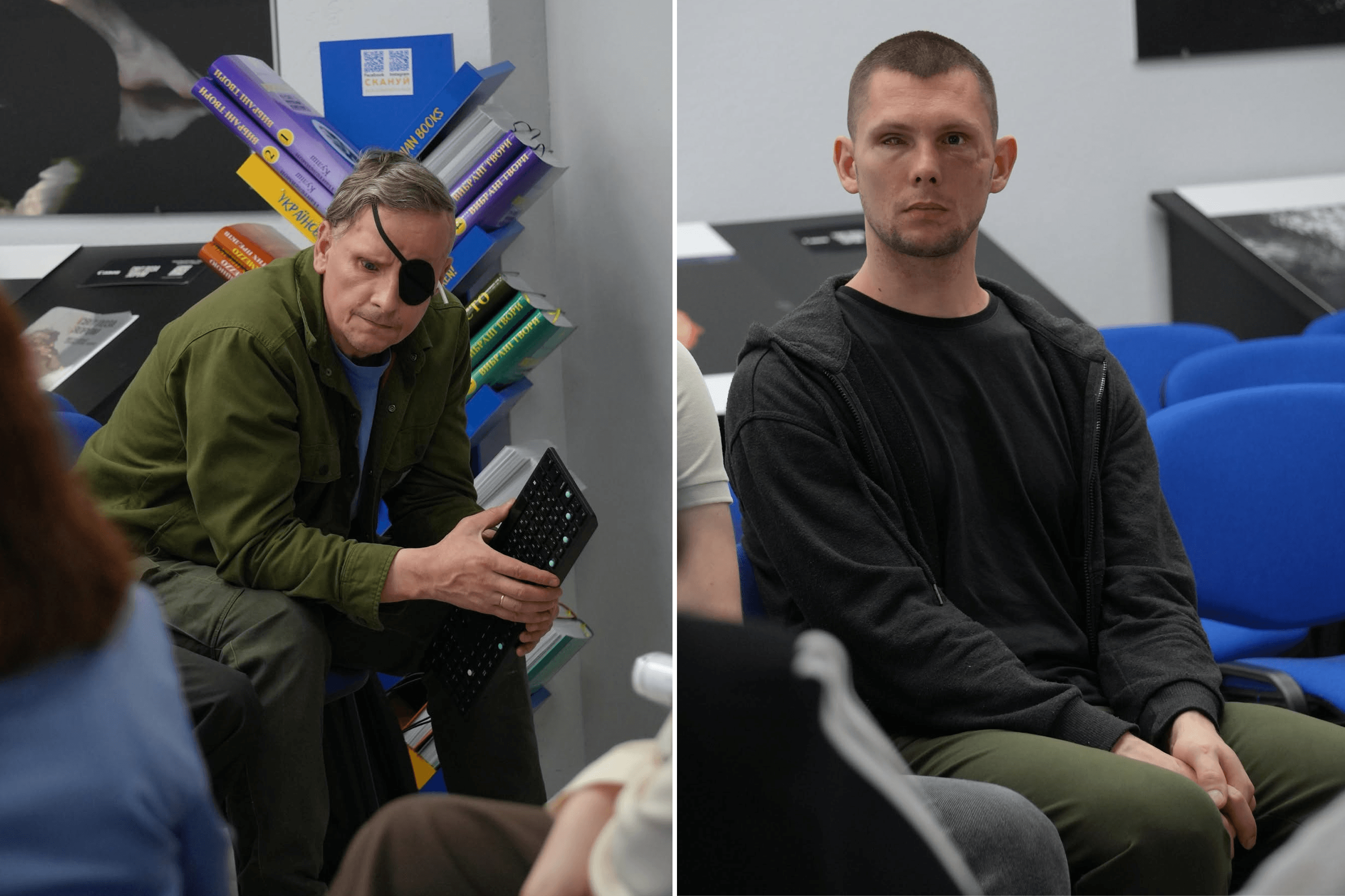Veterans during one-on-one career counseling sessions focused on employment and professional reintegration.