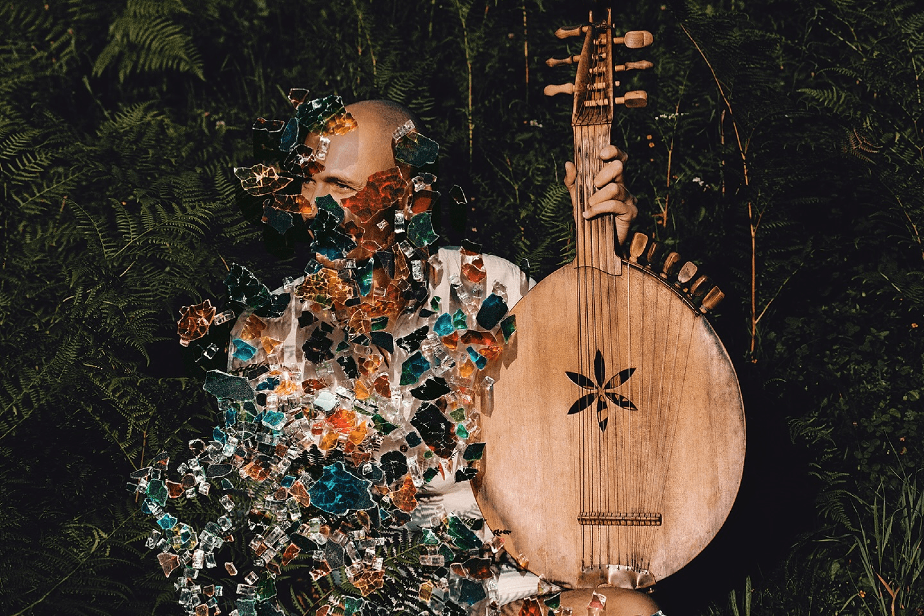 Portrait of Andrii Siletskyi, photographed by Tania Synchrotania as part of the Innerland project.