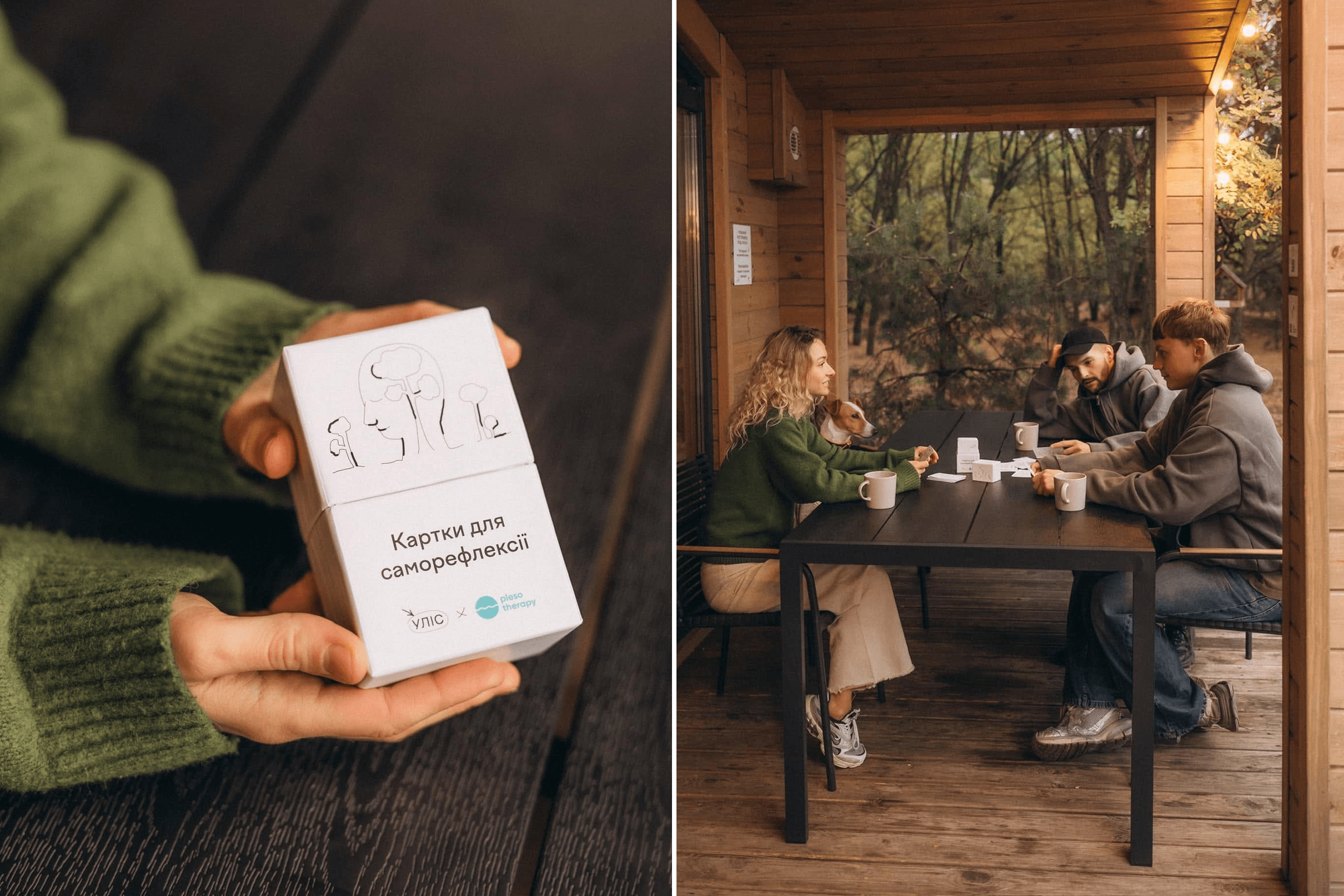 Self-reflection cards created by Pleso Therapy in collaboration with ULIS.