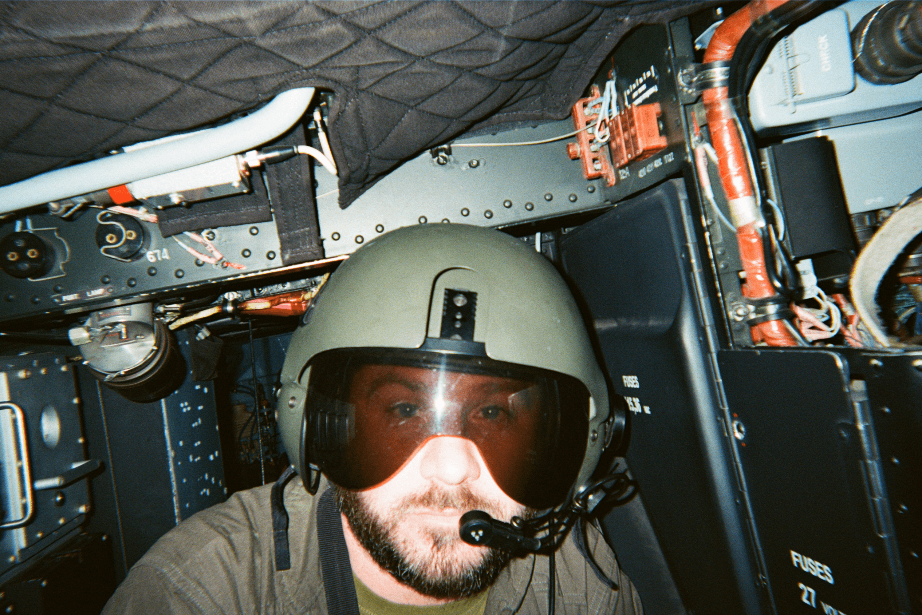 Photos from Serhii Melnychenko’s project “Films from the Frontline.”