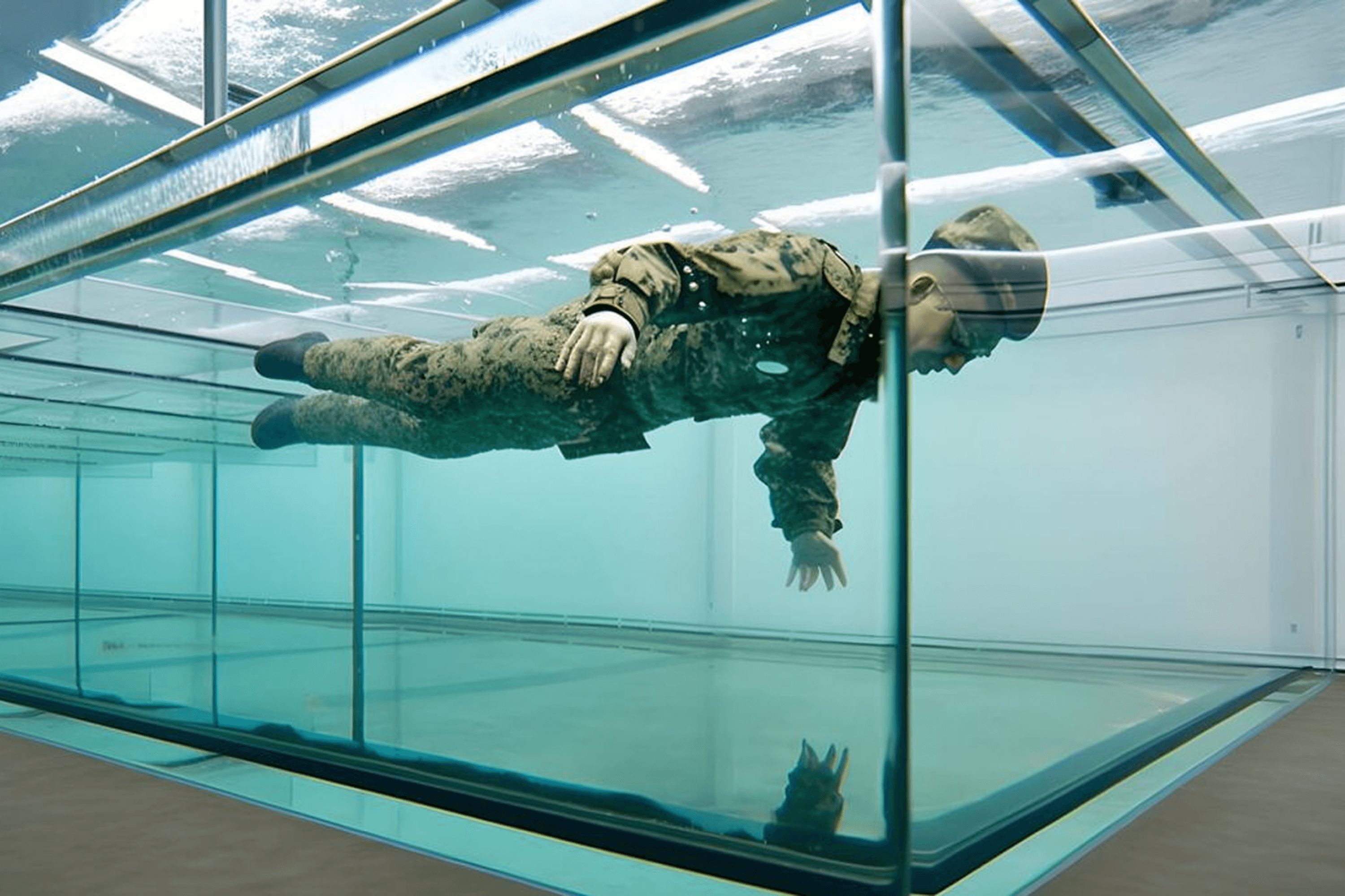 During the full-scale invasion, Bo created the project “Moscow Ziennale” — a series of images generated by artificial intelligence and edited in a photo editor.