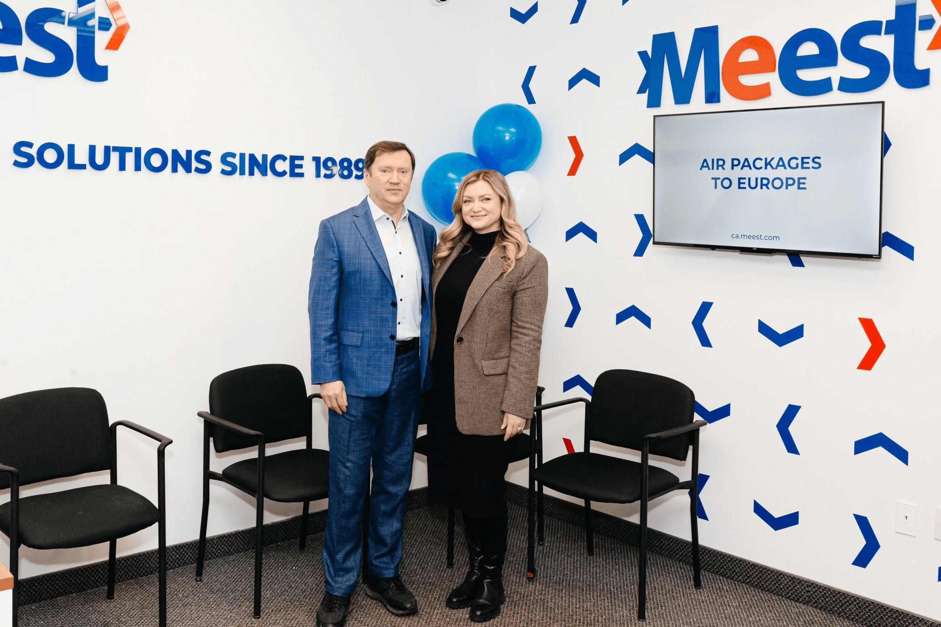 The opening of a new Meest office in Mississauga, Ontario, Canada. January 16, 2024.