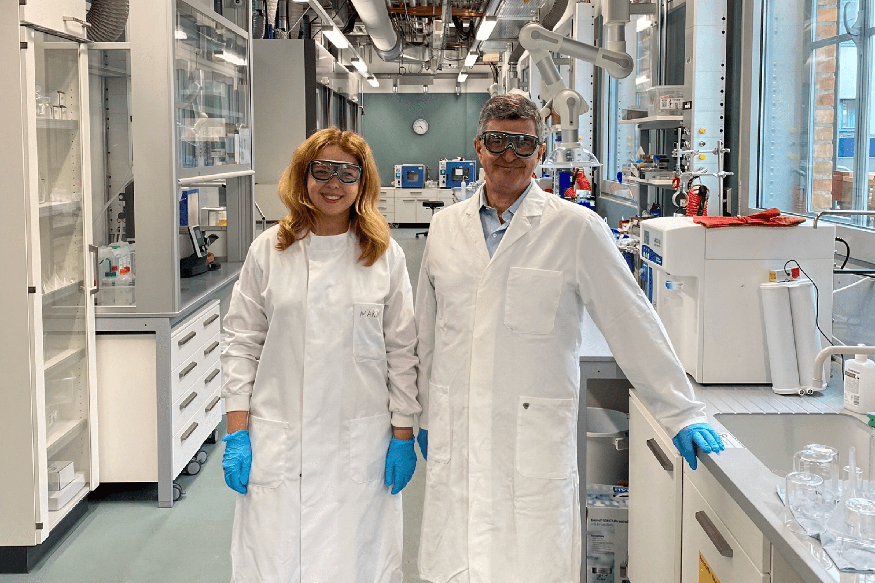Yury Gogotsi during a visit to the laboratory at ETH Zürich. Zurich, Switzerland. 2024.