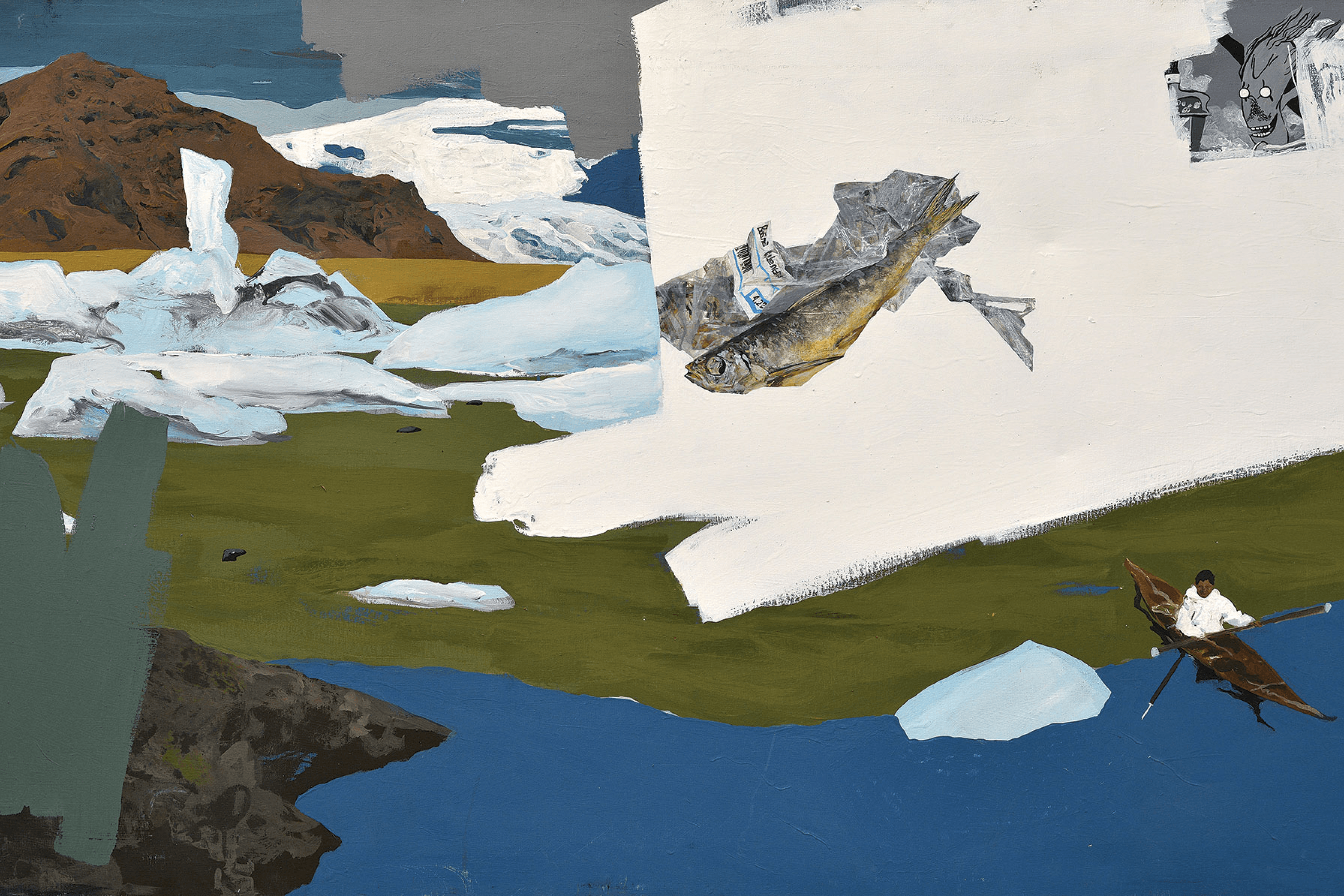 Paintings by Nikita Kravtsov. Seal Hunter, 2013.