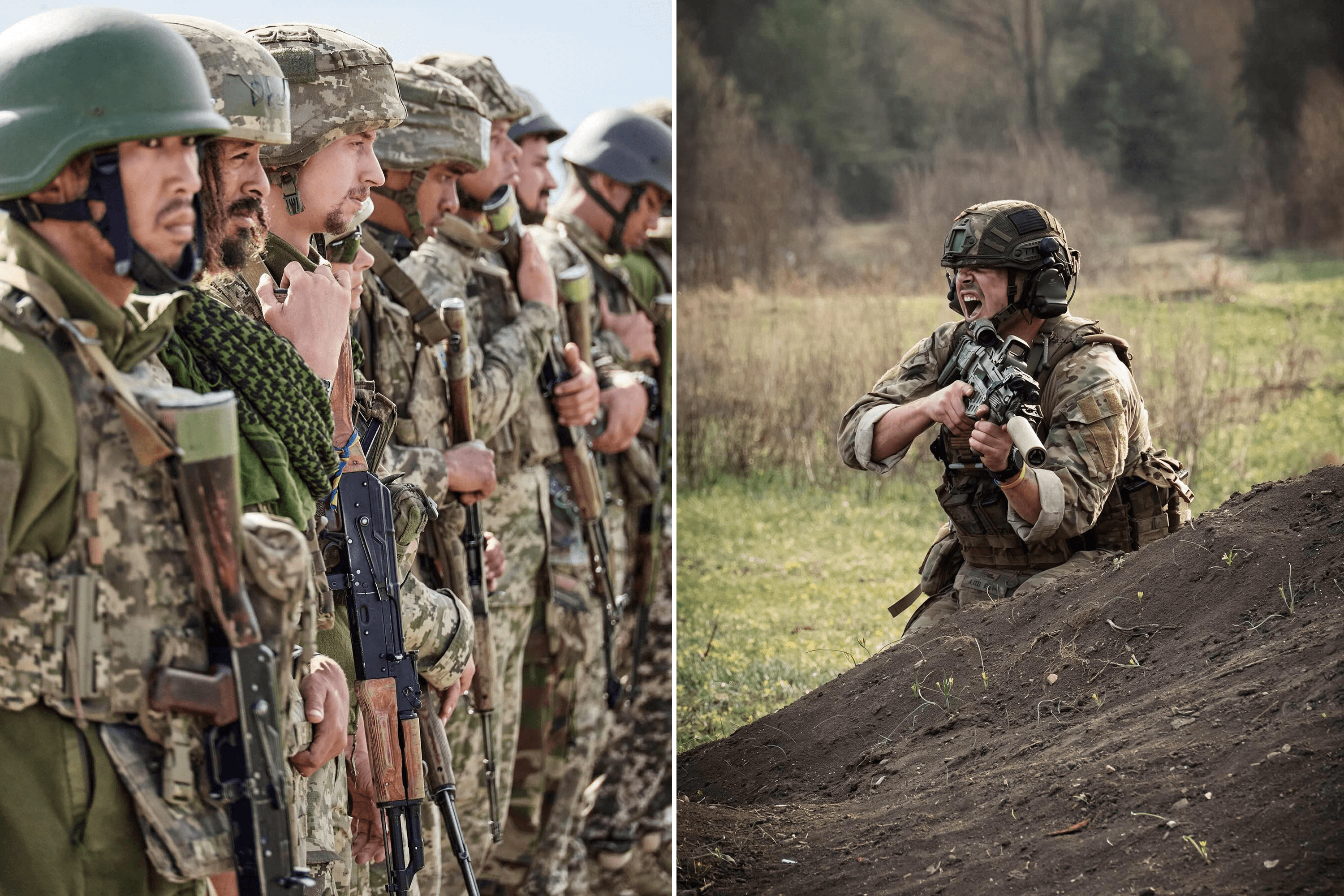 Some foreign soldiers serving in the Armed Forces of Ukraine in International Legionnaires | Ukraine.