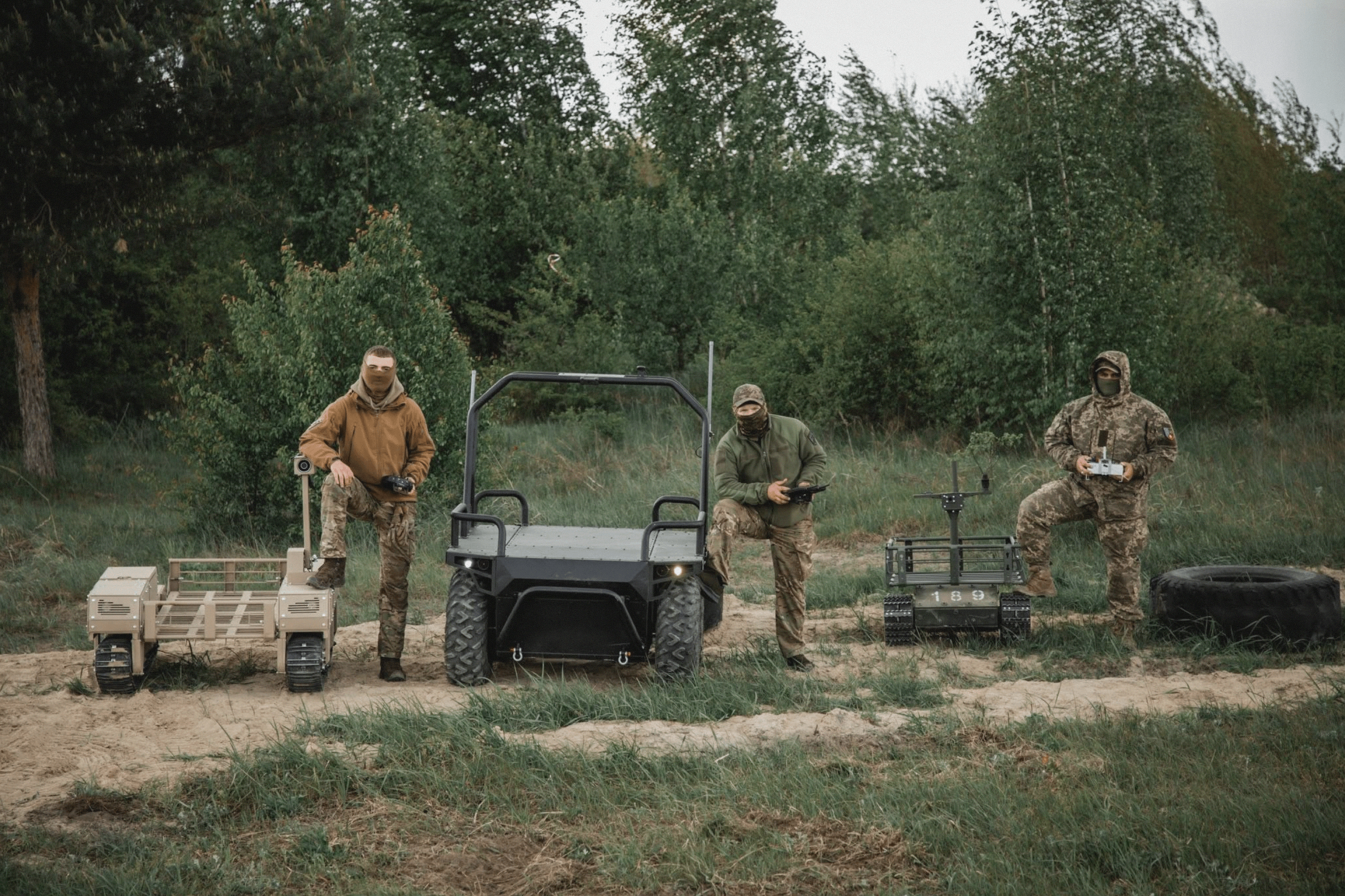 The Dignitas Fund Victory Robots initiative for deploying unmanned ground vehicles in military units. 2024–2025.