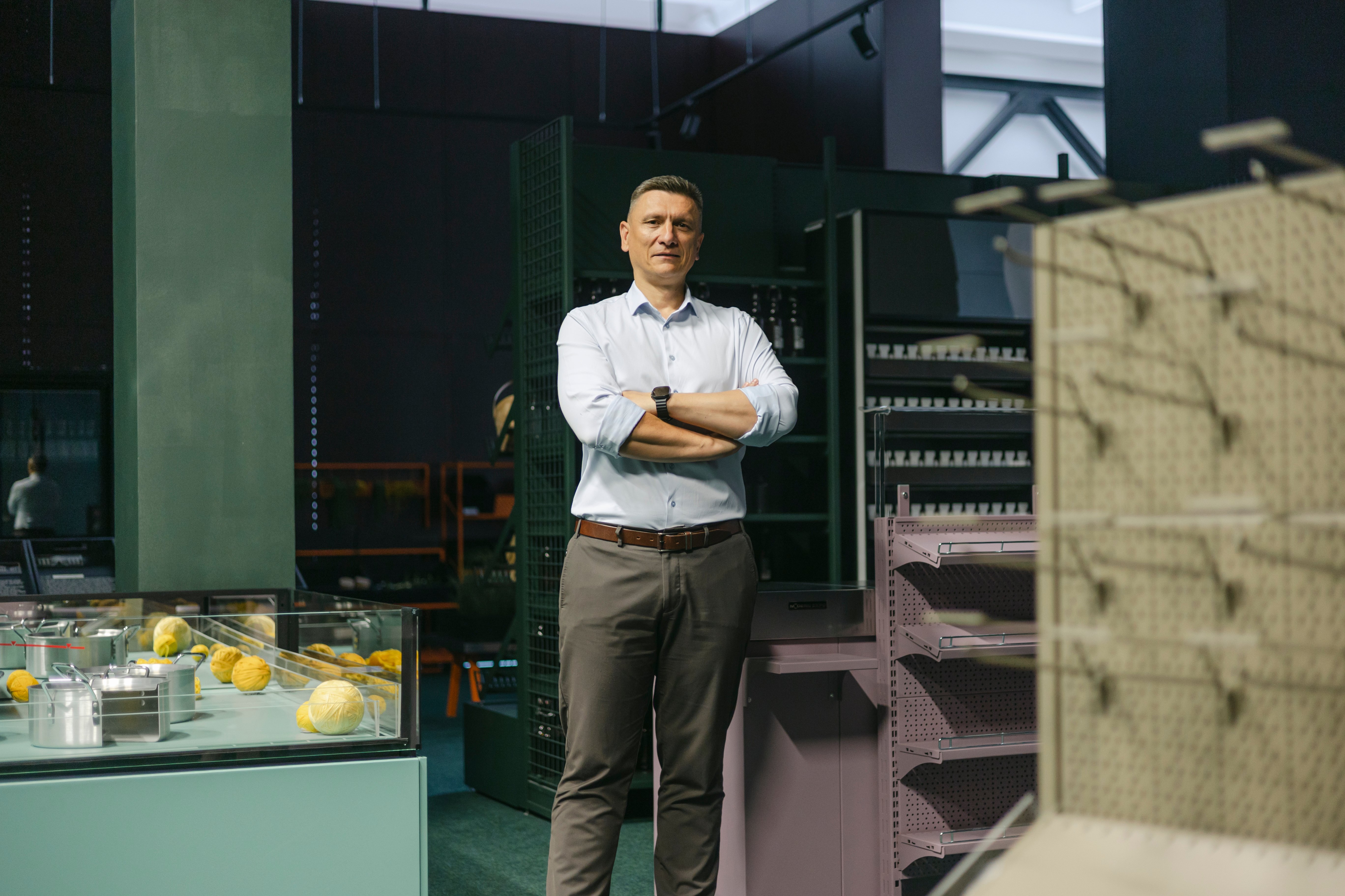 Modern Expo chief sales officer Mykola Khapalov. “A company can’t depend on a single market.” How Modern Expo became one of Europe’s largest retail equipment manufacturers