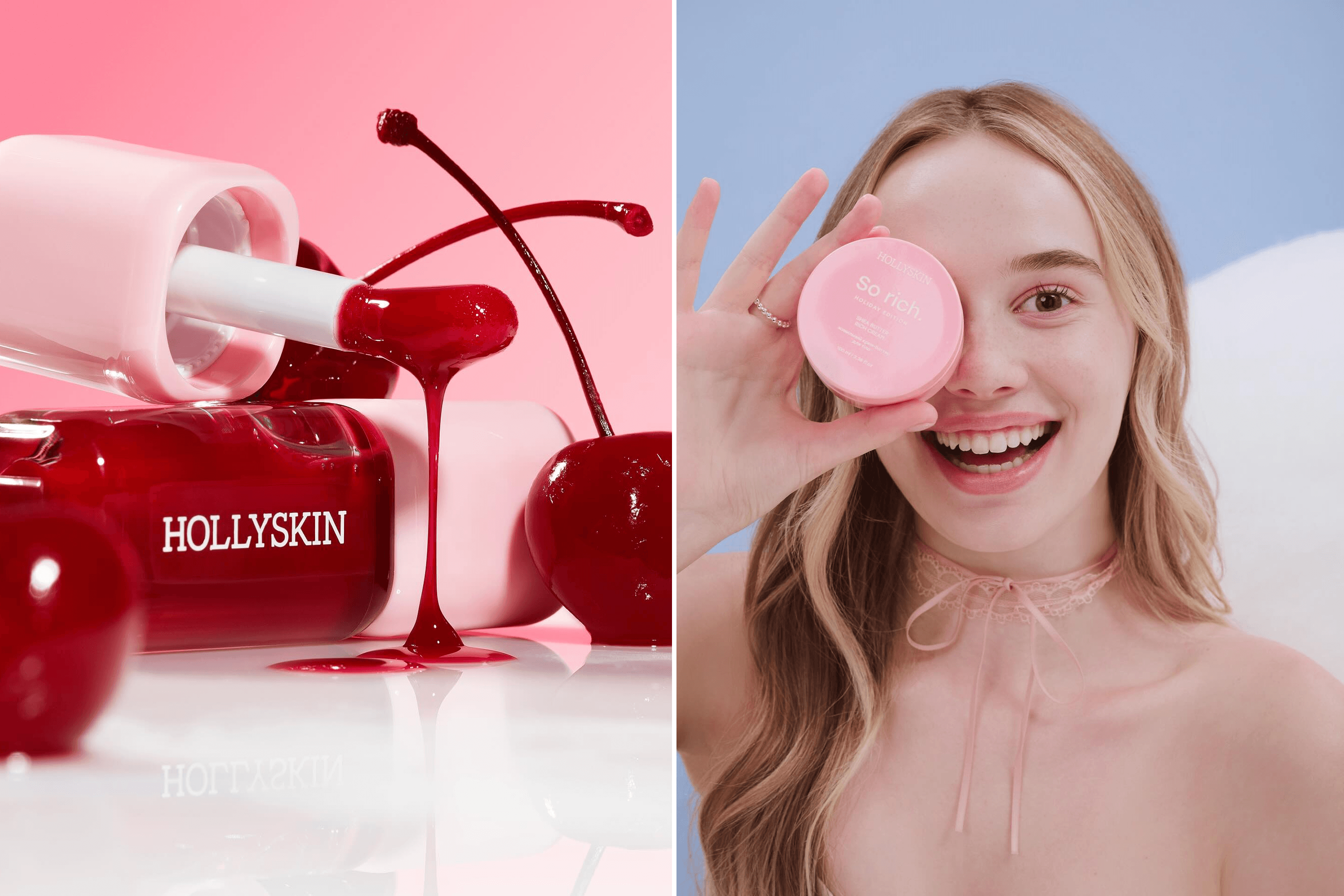 Some products from the HOLLYSKIN product range.
