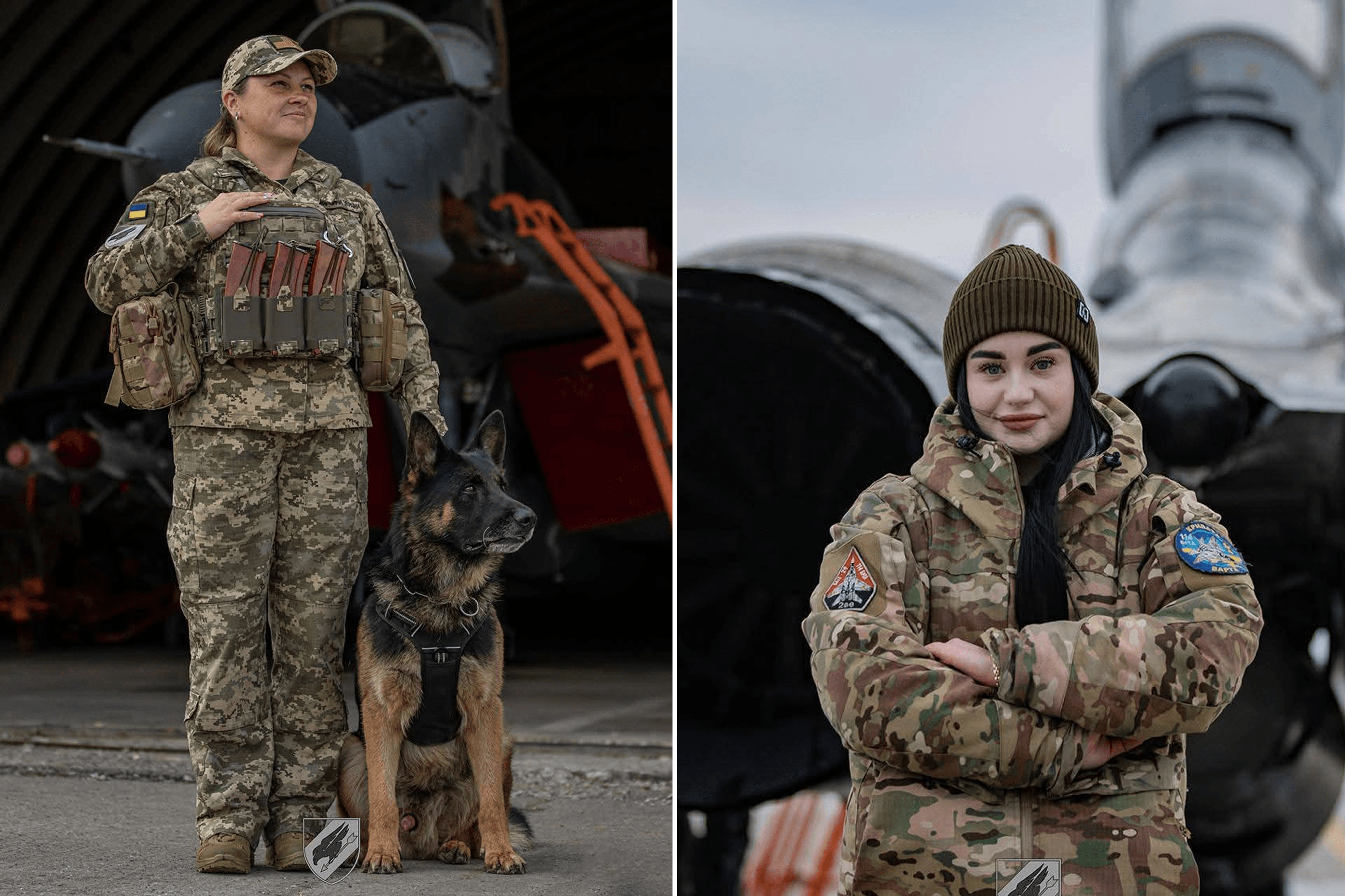 Women serve in engineering and aviation units, logistics, communications, the canine service, and many other branches.