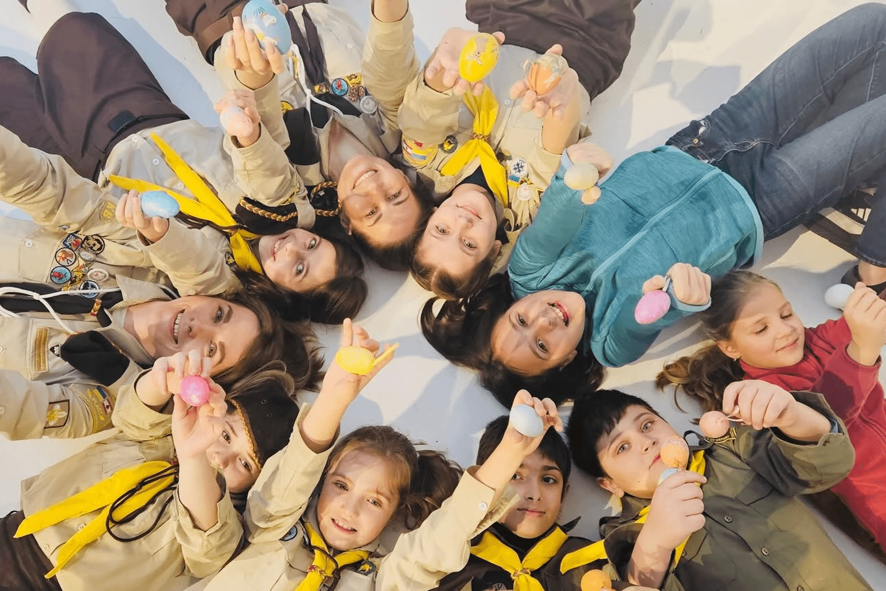 Members of Plast in Lebanon.